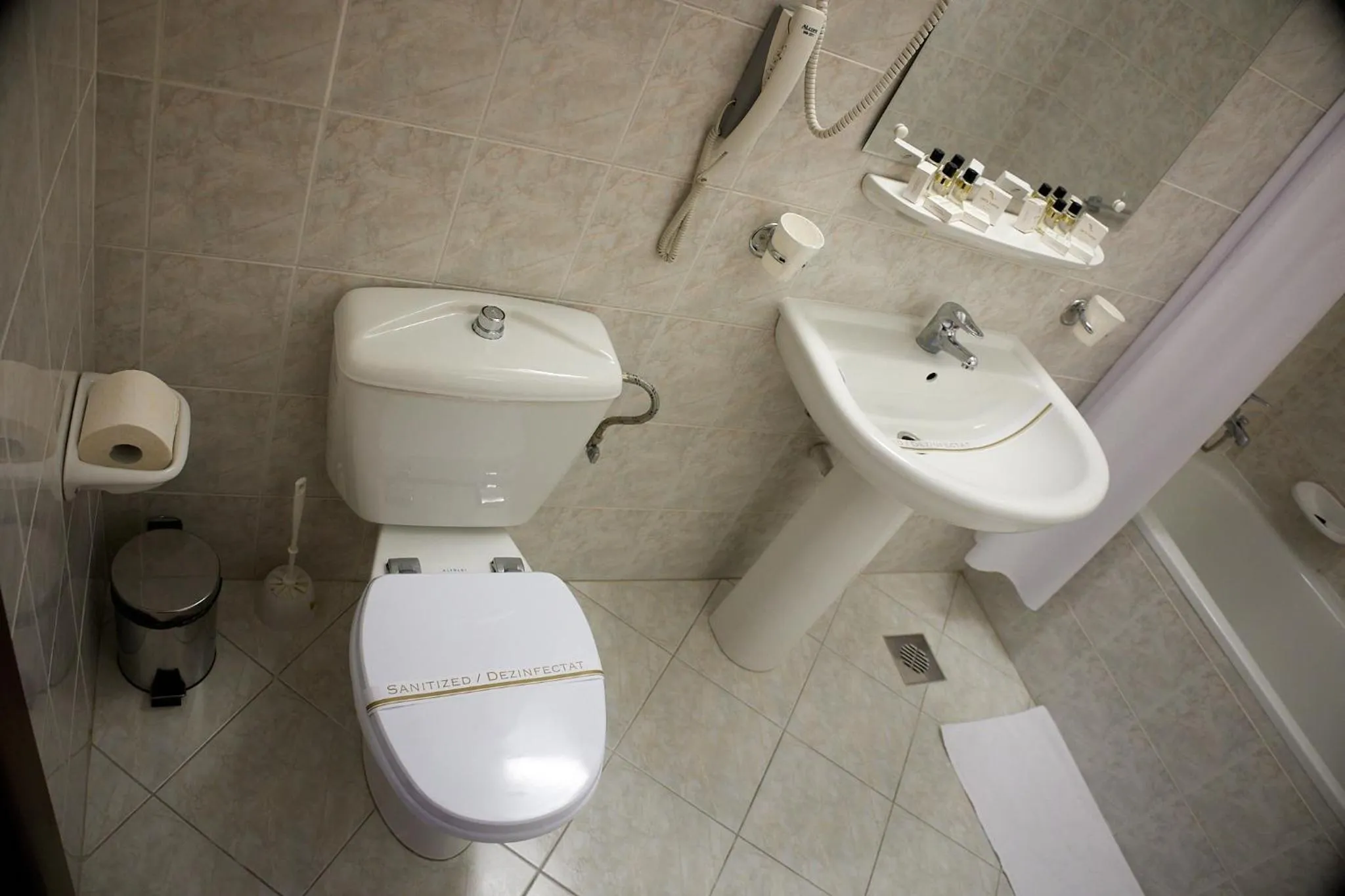 Toilet in Hotel Belvedere