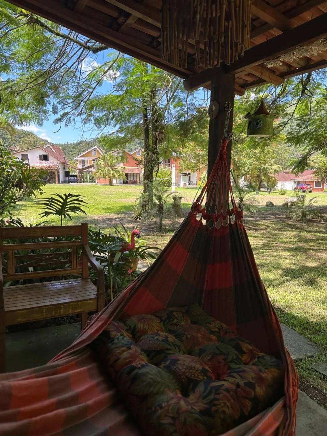 Garden view in Aconchegos Ile de France