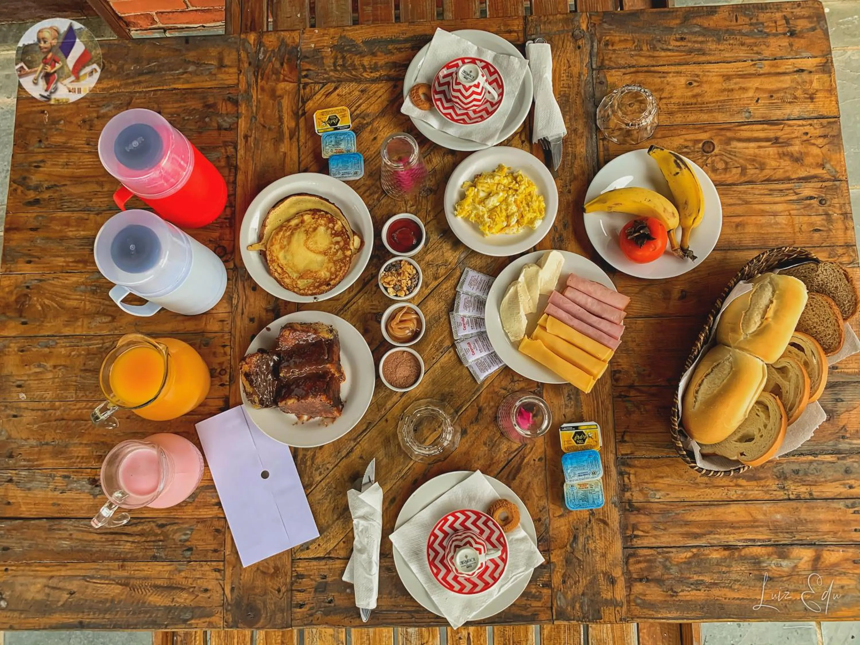 Breakfast in Aconchegos Ile de France