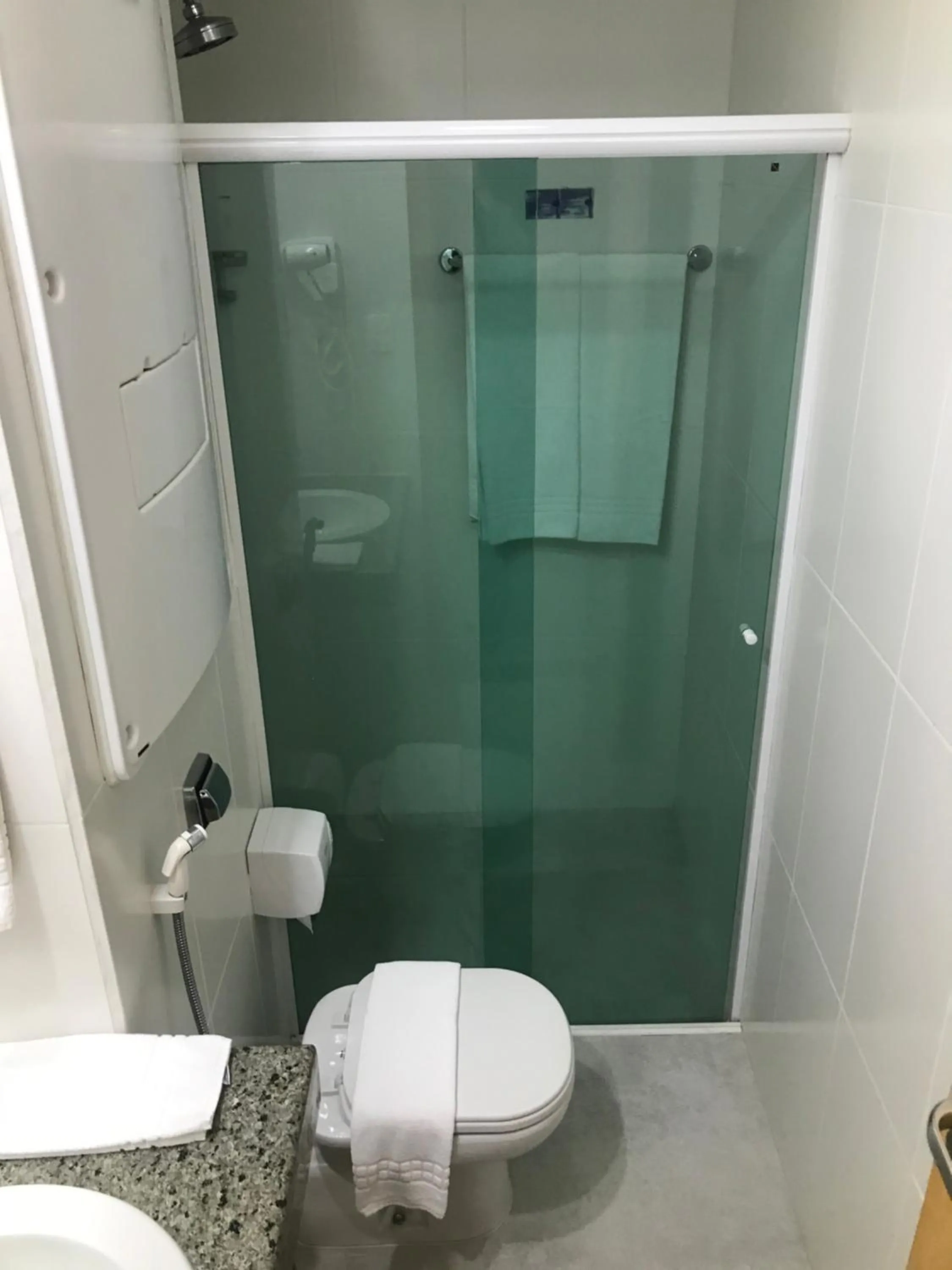 Shower in Oitis Hotel