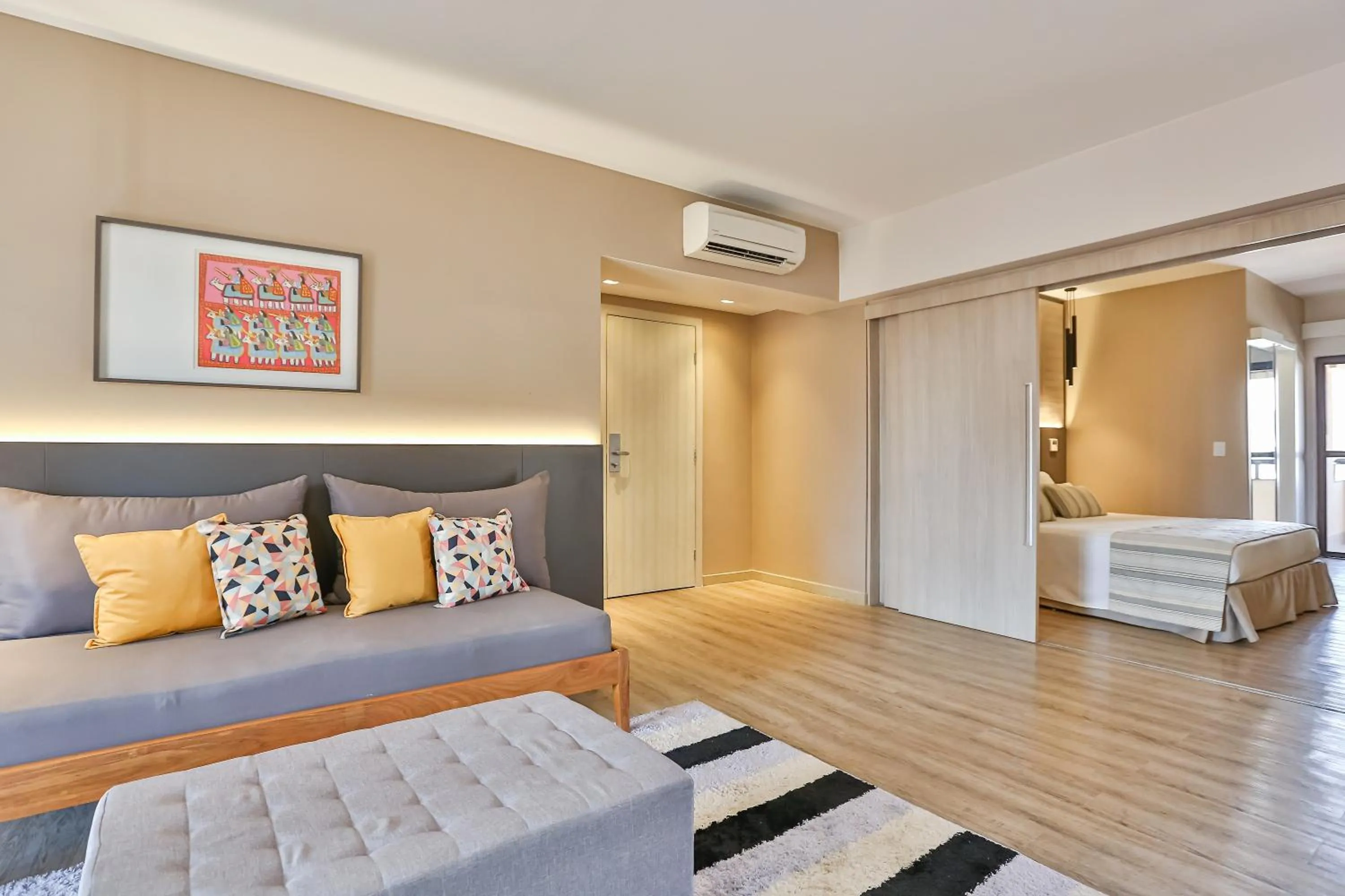 Living room in San Marino Hotel