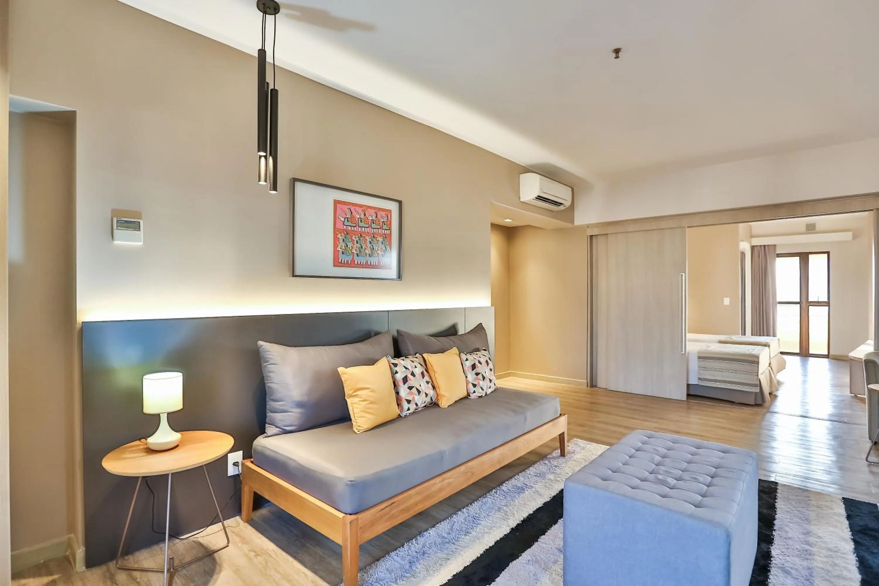 Living room in San Marino Hotel