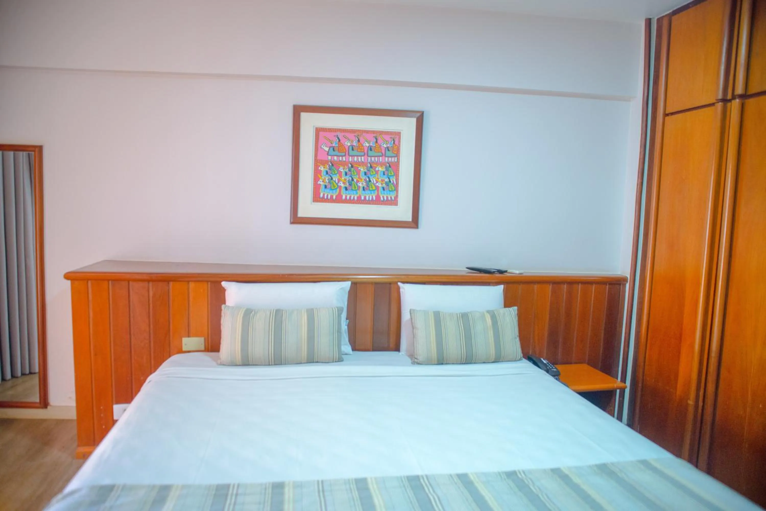 Bed in San Marino Hotel