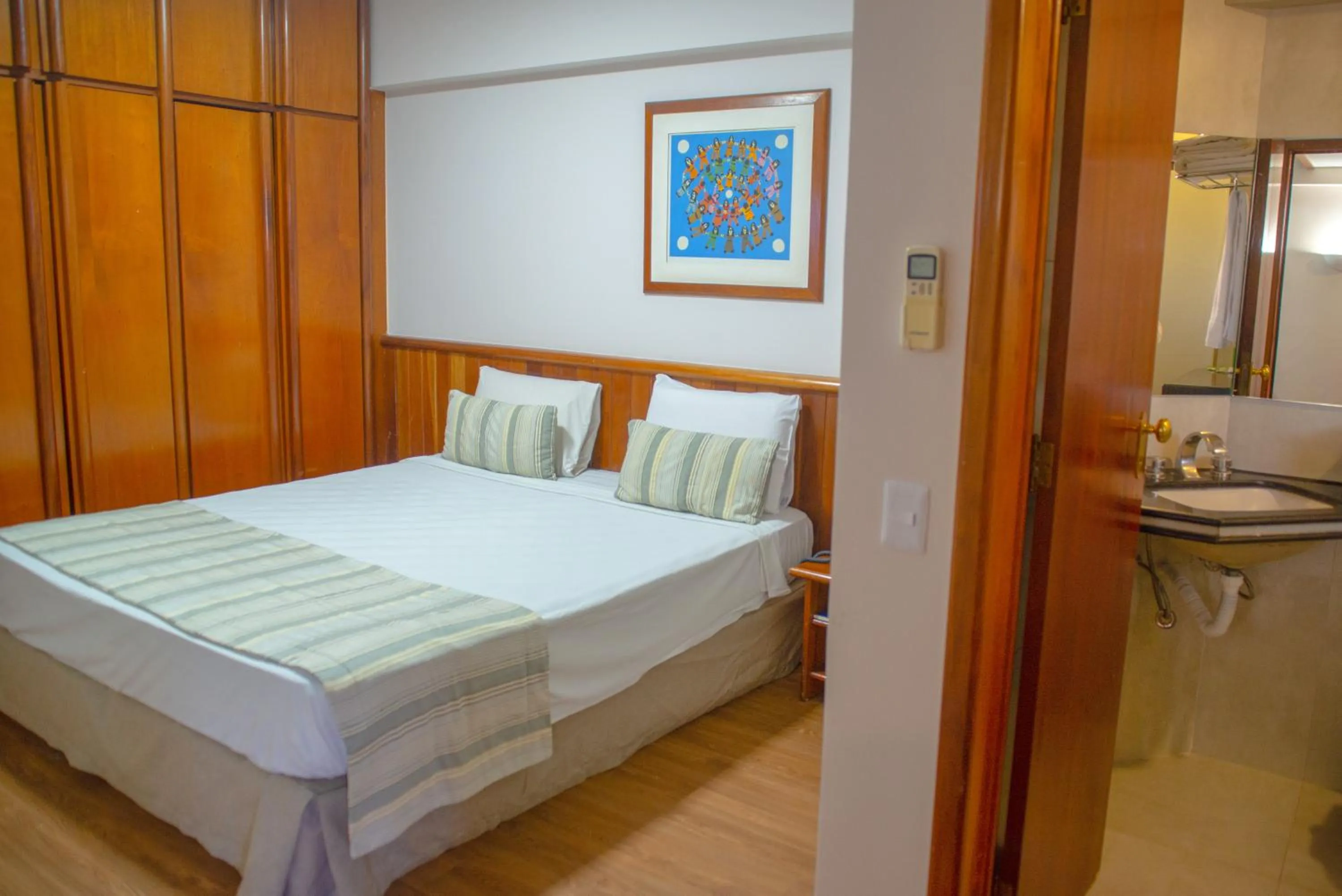 Bed in San Marino Hotel