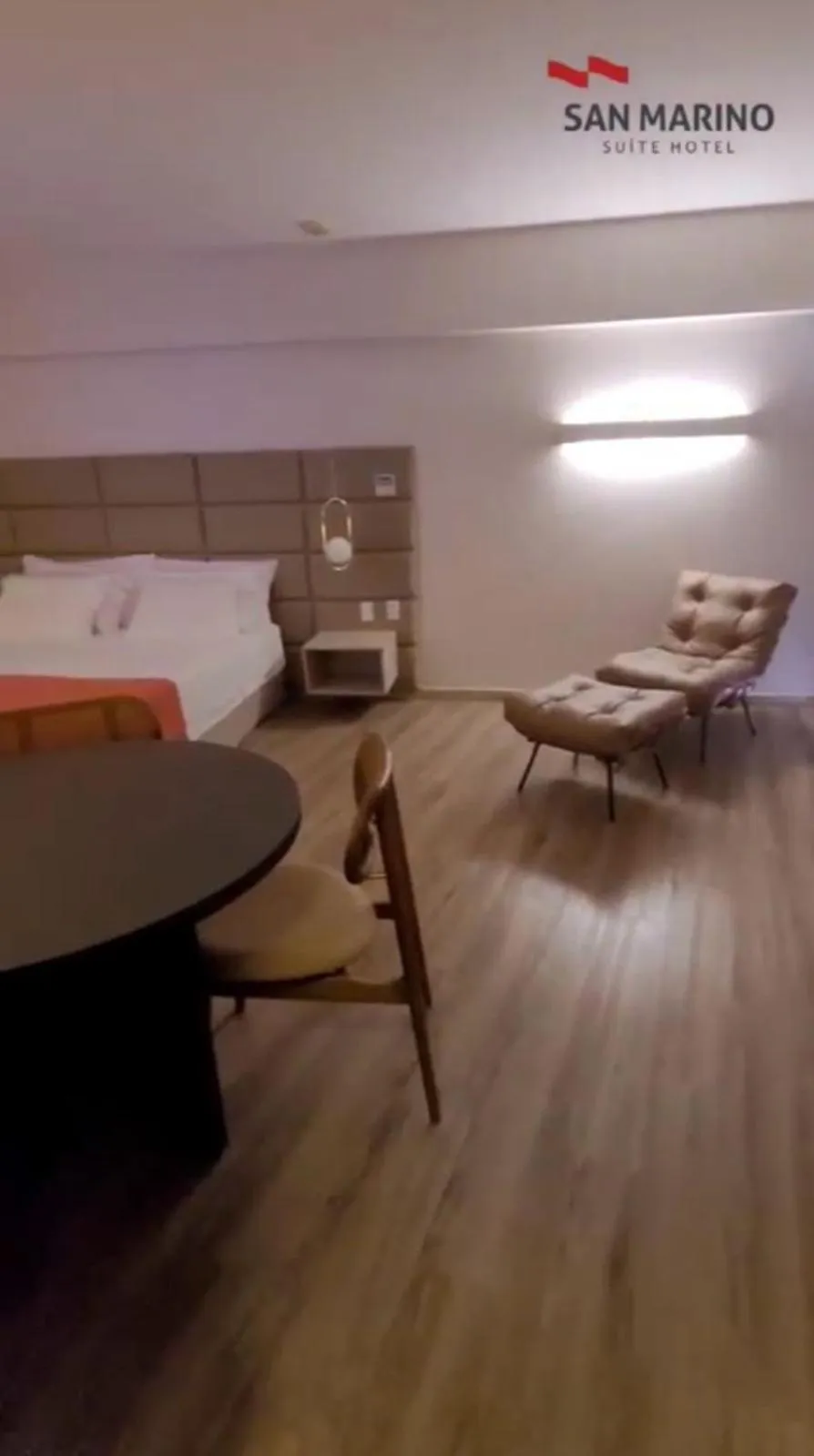 Bed in San Marino Hotel