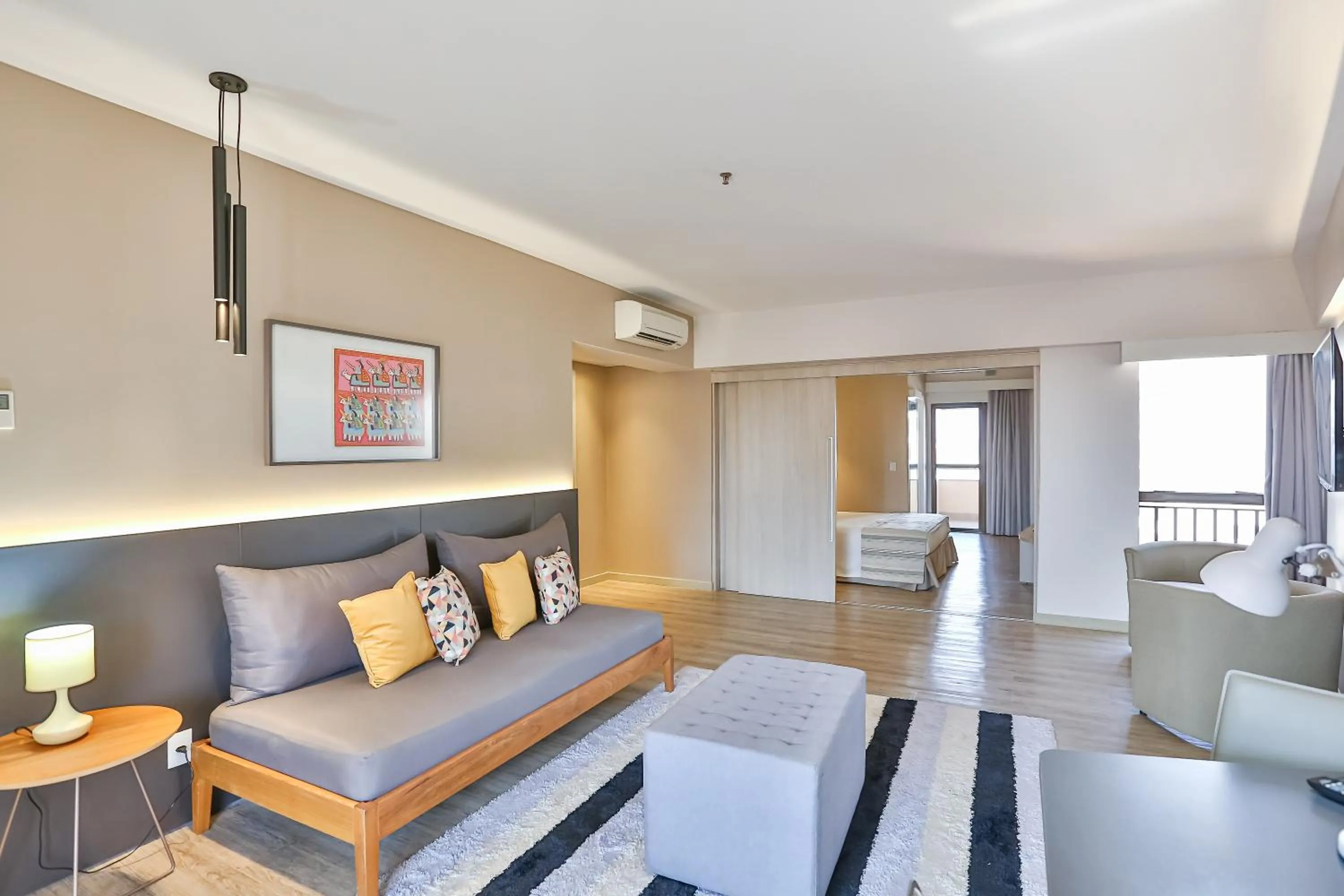 Living room in San Marino Hotel