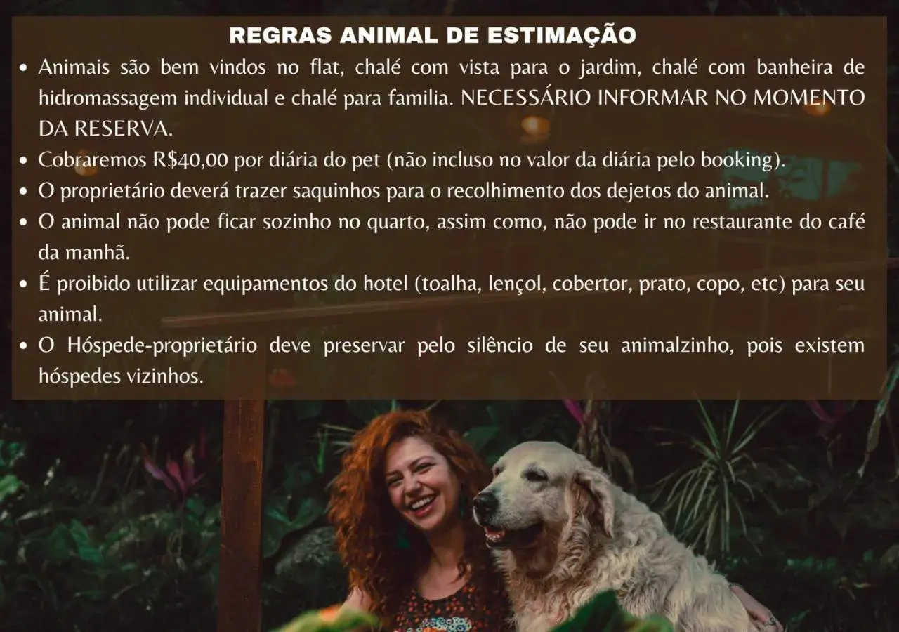 Chalet with Garden View in Hotel da Cachoeira Chalet with Garden View in Hotel da Cachoeira