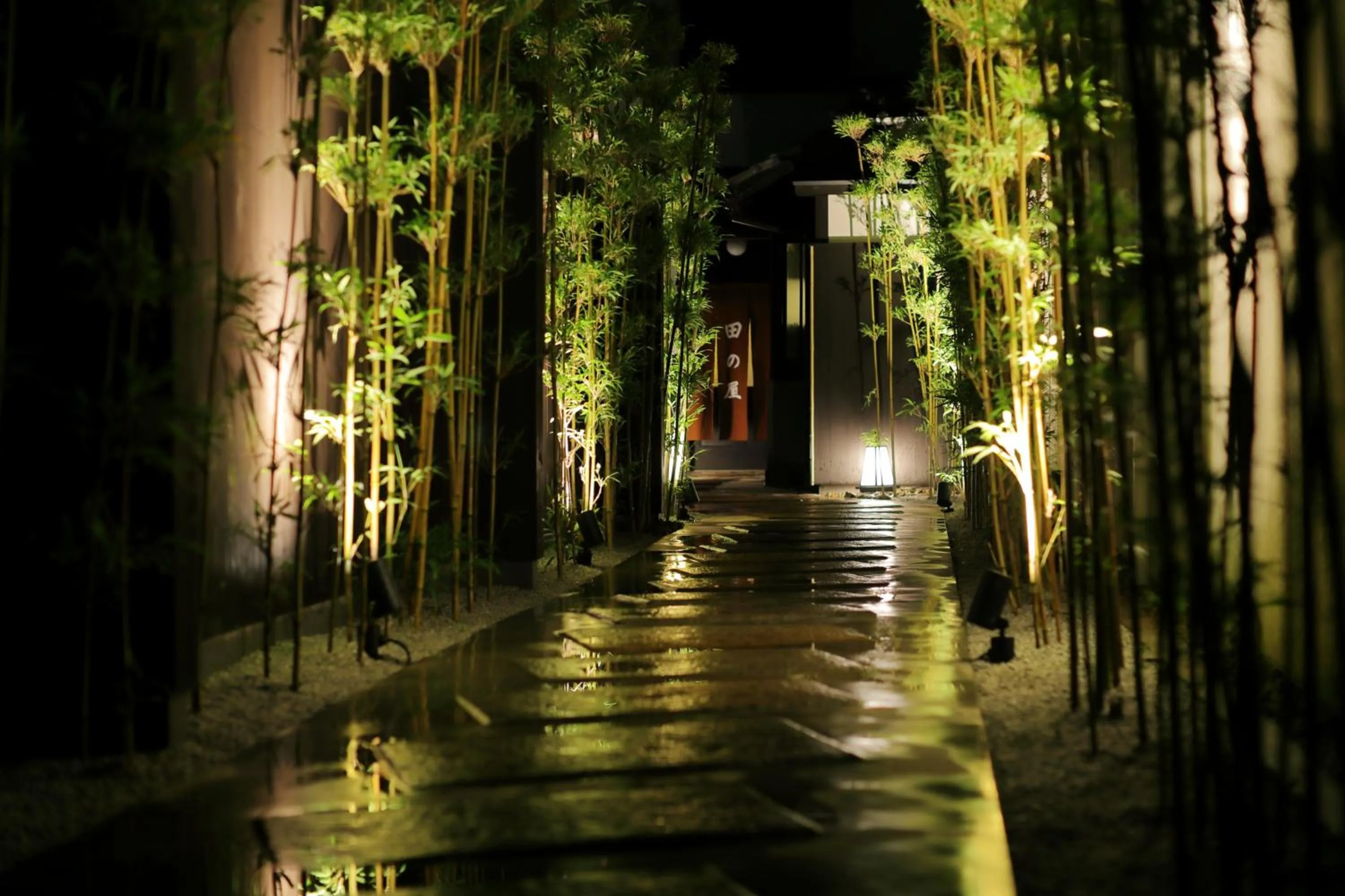 Facade/entrance in Ryokan Tanoya