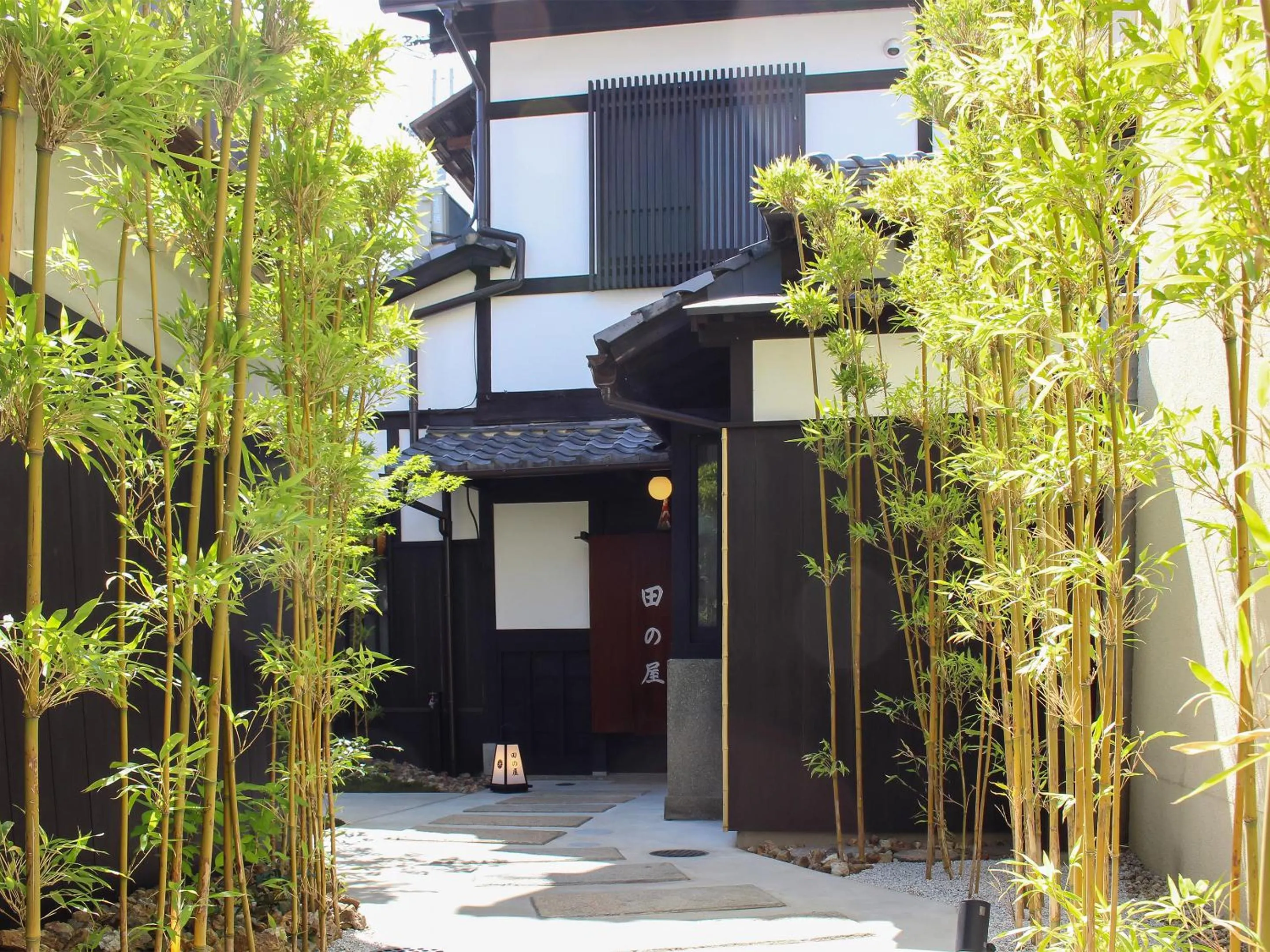 Facade/entrance in Ryokan Tanoya