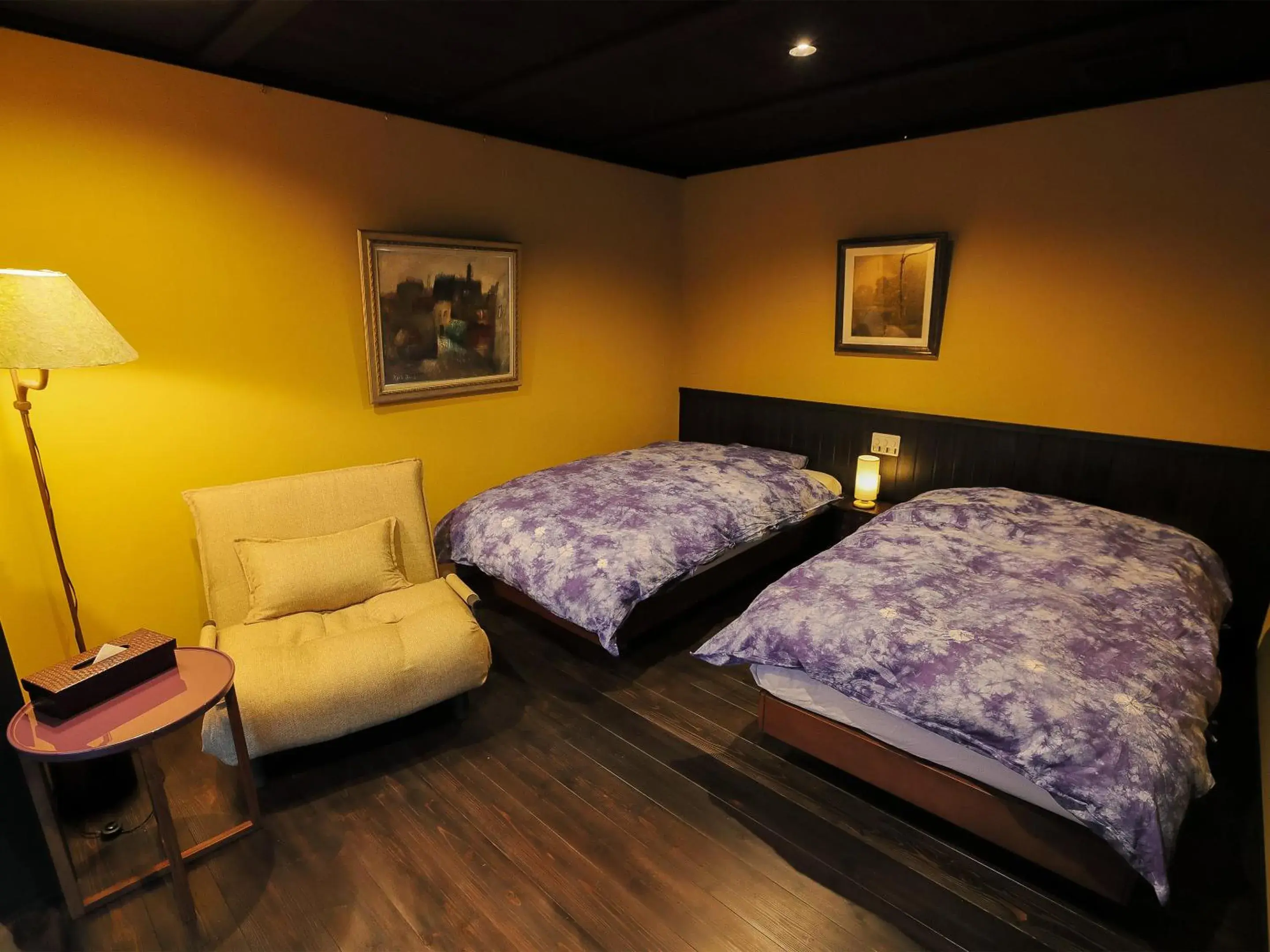 Twin Room with Garden View in Ryokan Tanoya Twin Room with Garden View in Ryokan Tanoya