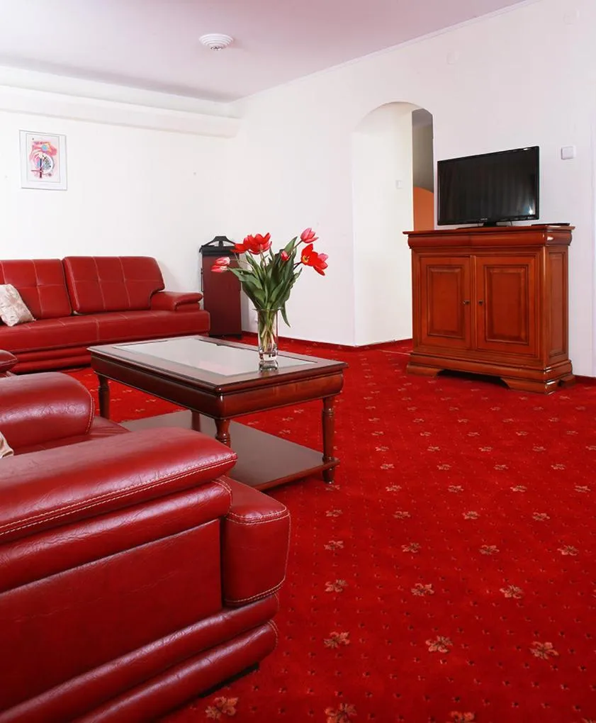 Living room in Hotel Moldova