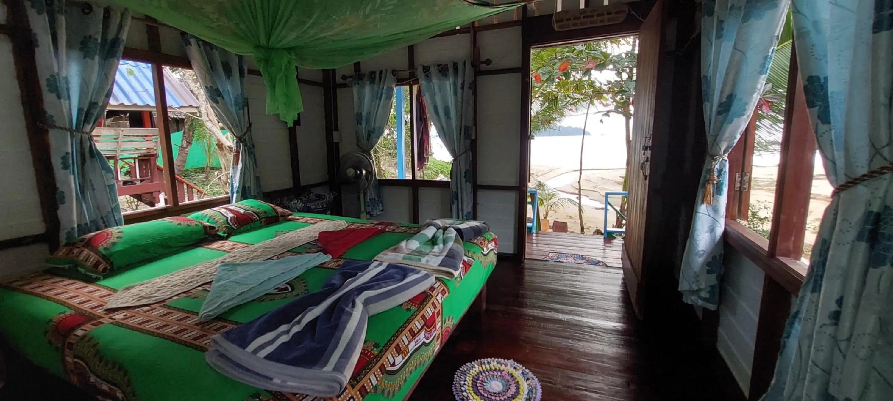 Bed in Baan Suan Kayoo 2 Buffalo Bay Aow Khao Kwai