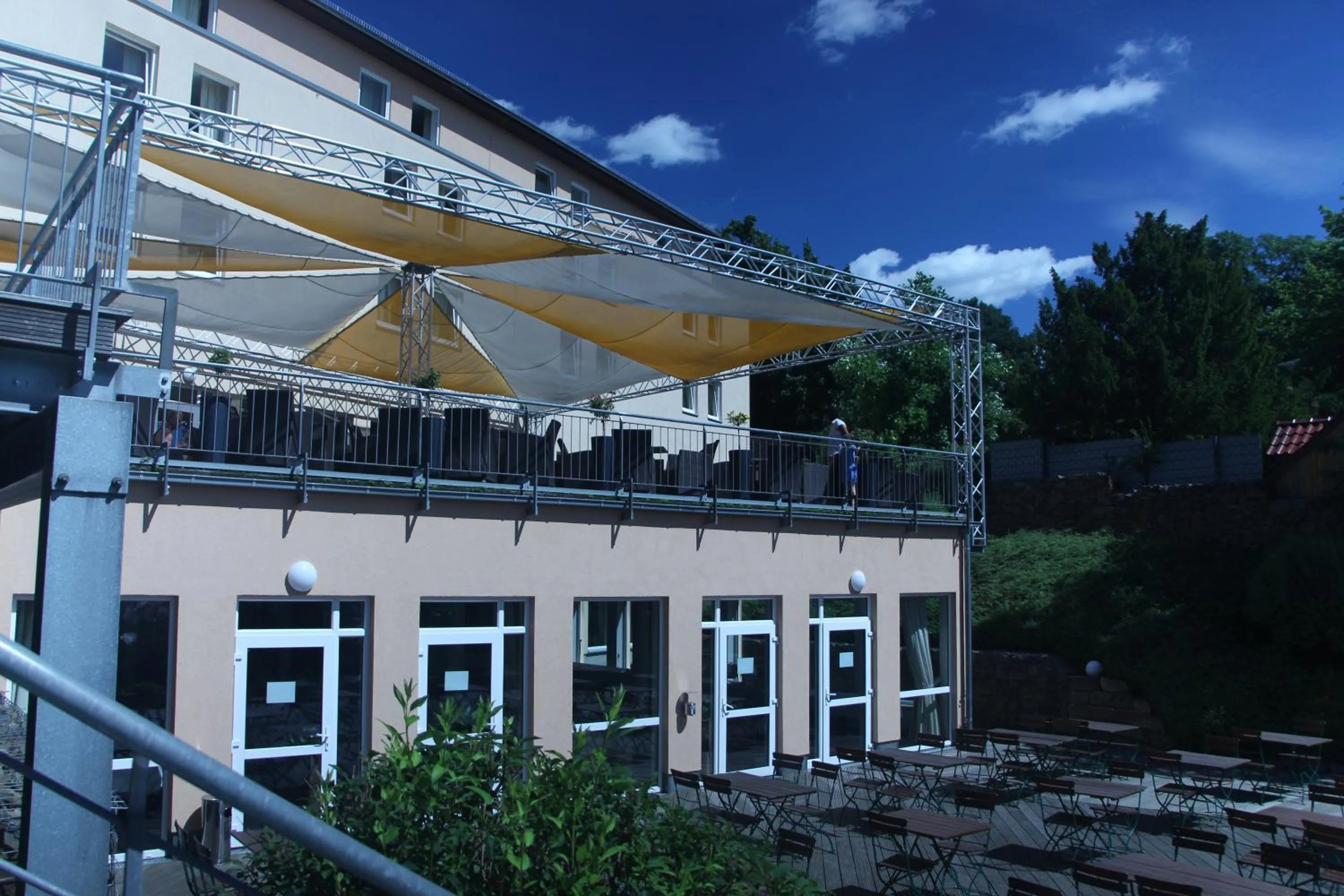 Property building in Bergwirtschaft Wilder Mann Hotel und Restaurant
