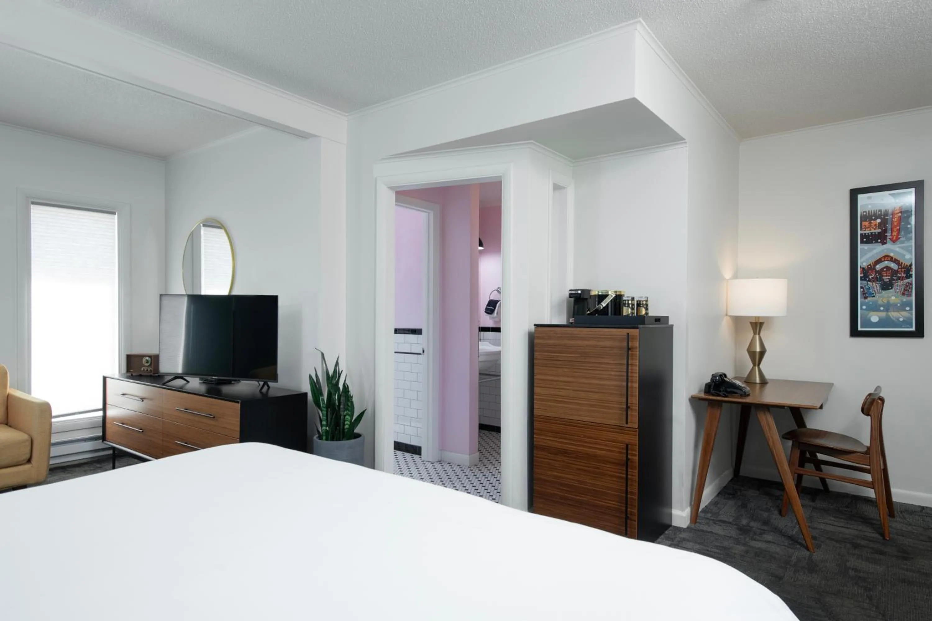 Bed in Sapphire Motel Midtown Bozeman