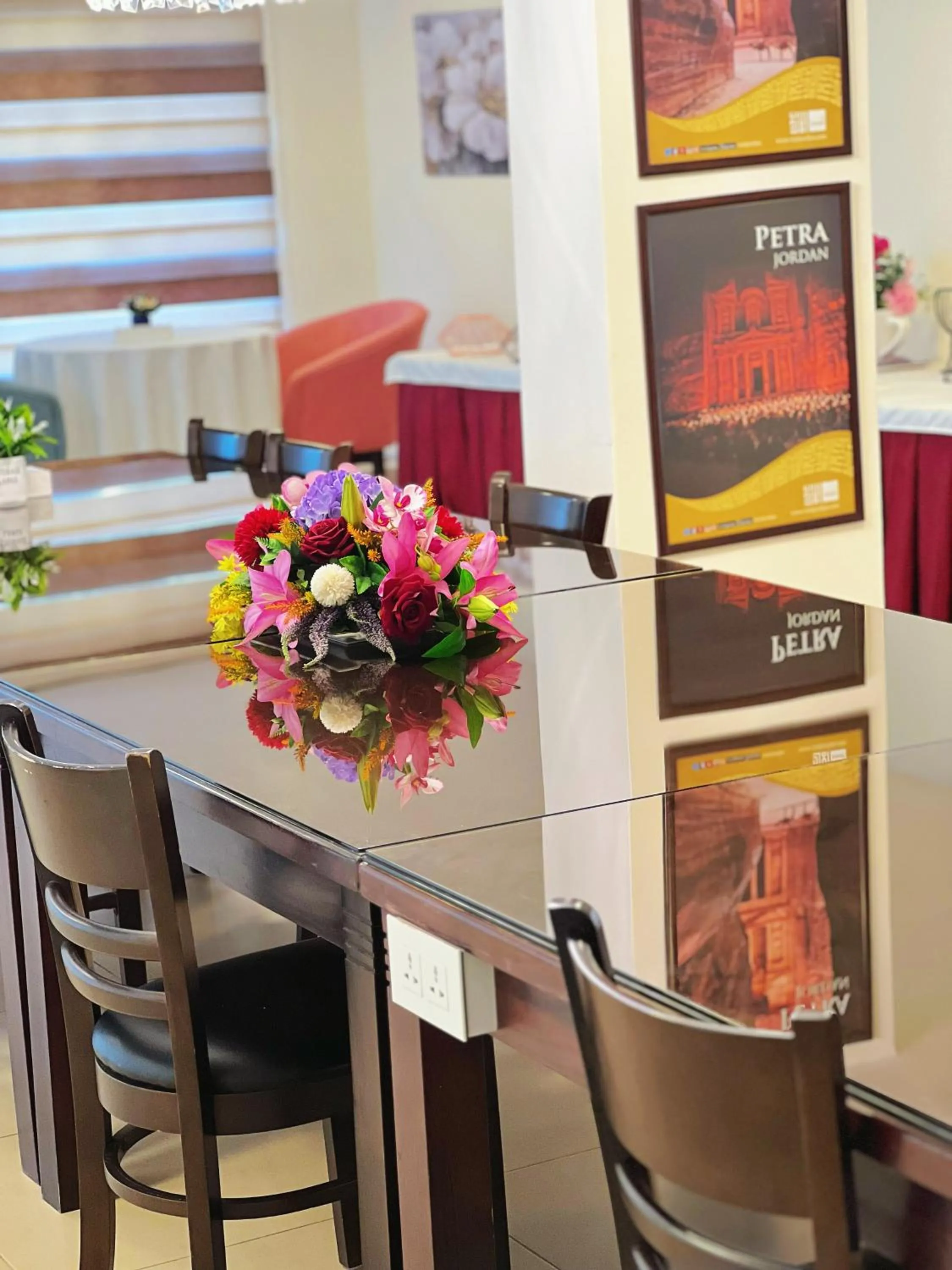 Dining area in The Seventh Star Hotel Suites
