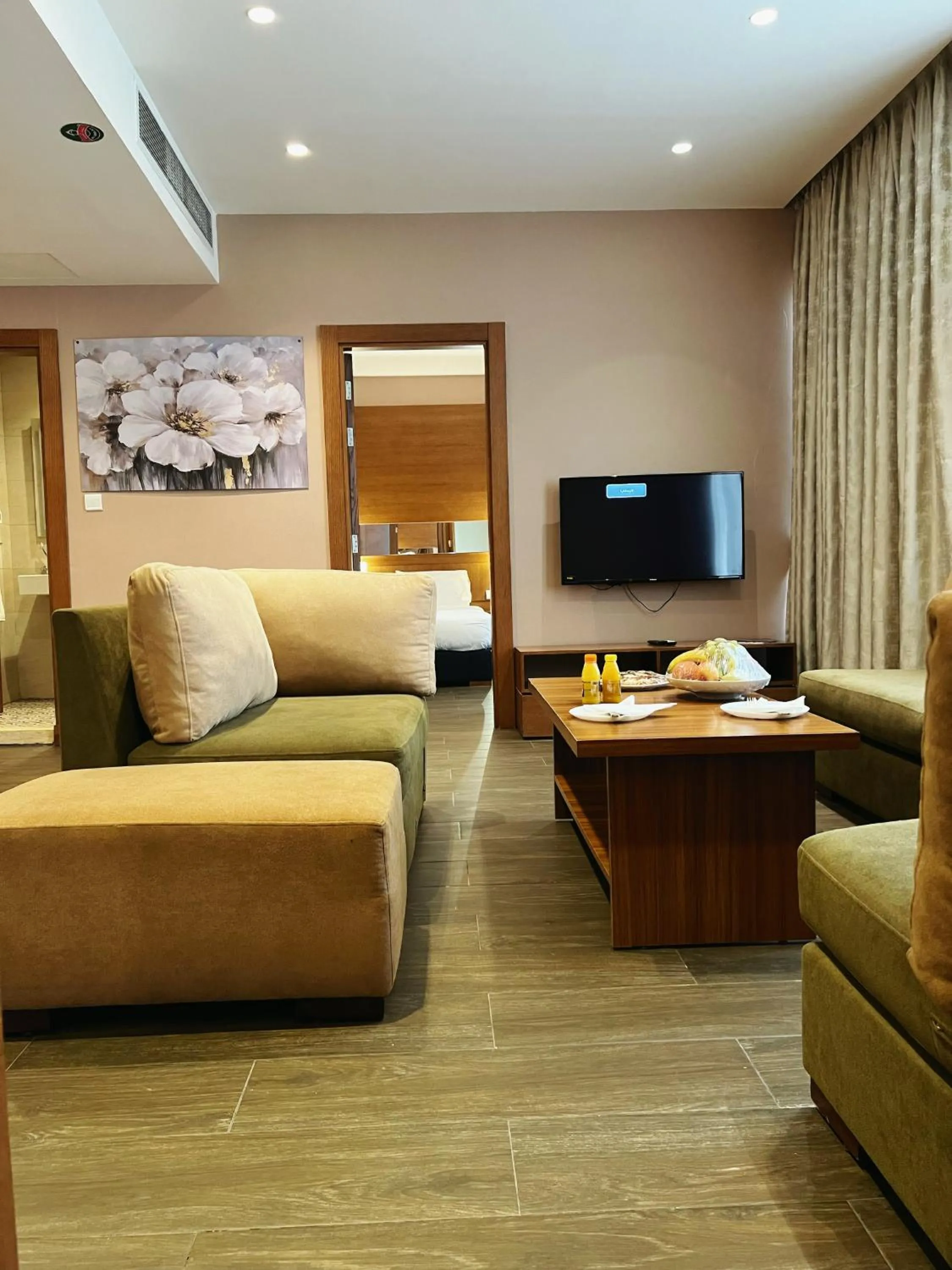 Living room in The Seventh Star Hotel Suites