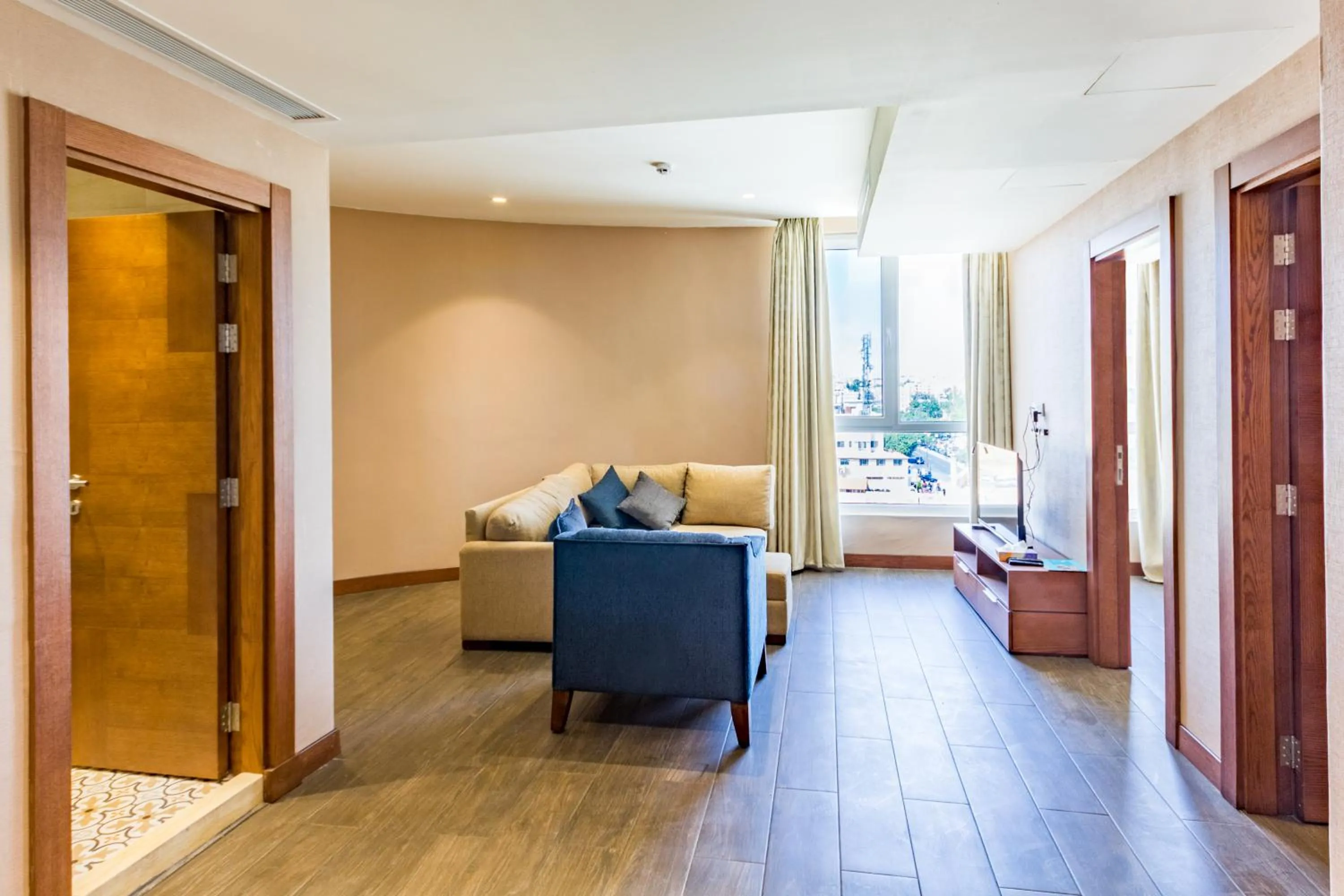 Living room in The Seventh Star Hotel Suites