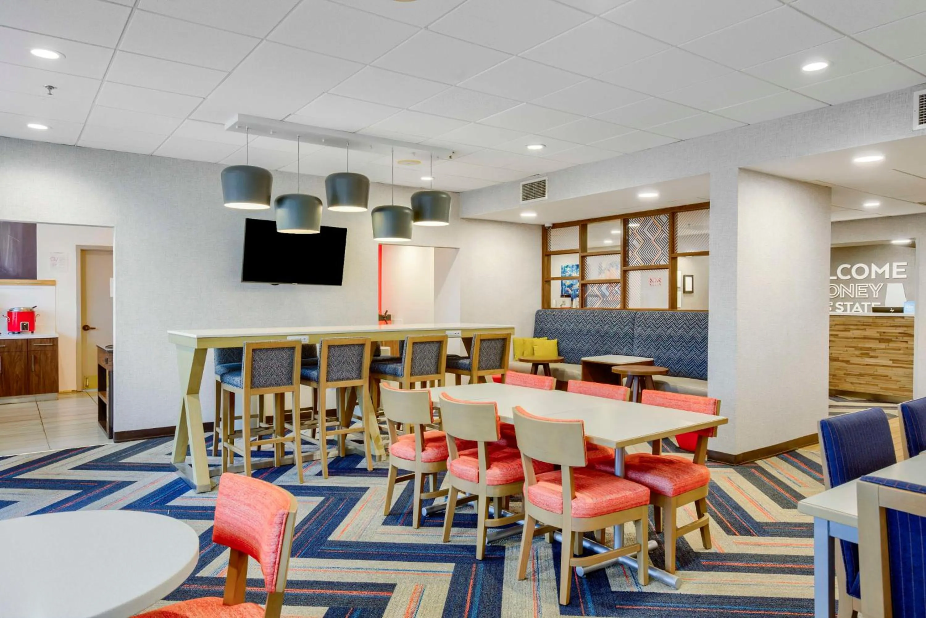 Lobby or reception in Hampton Inn Mobile-I-10/Bellingrath Gardens