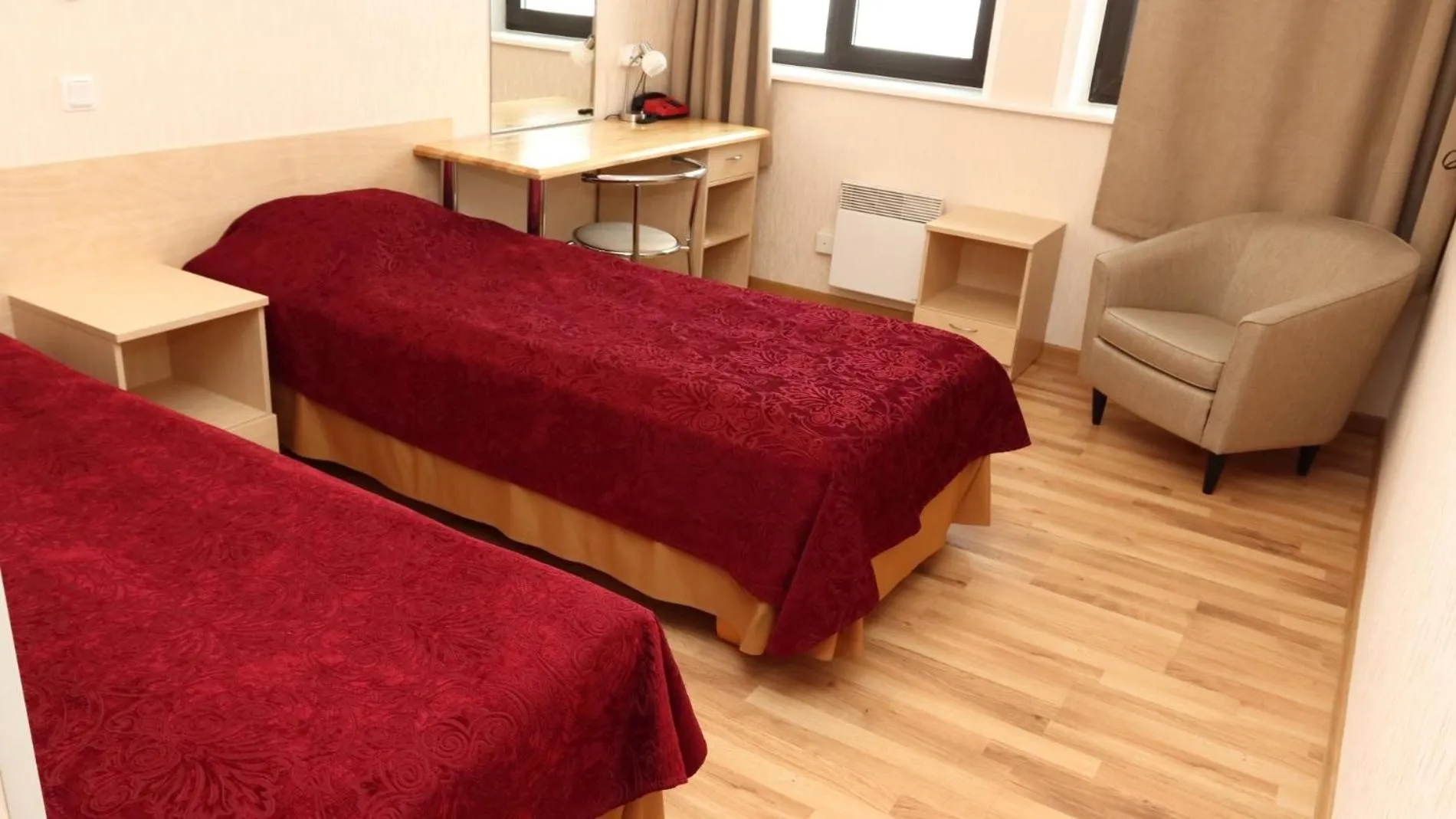 Bed in Hotel Karupesa