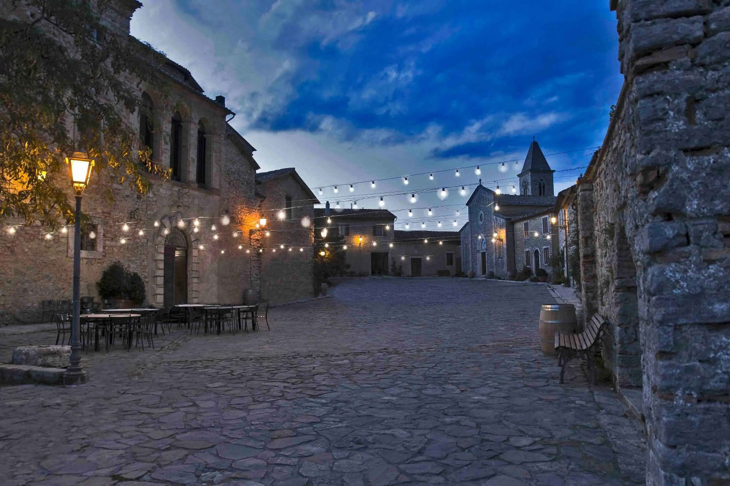 Landmark view in Castello di Titignano
