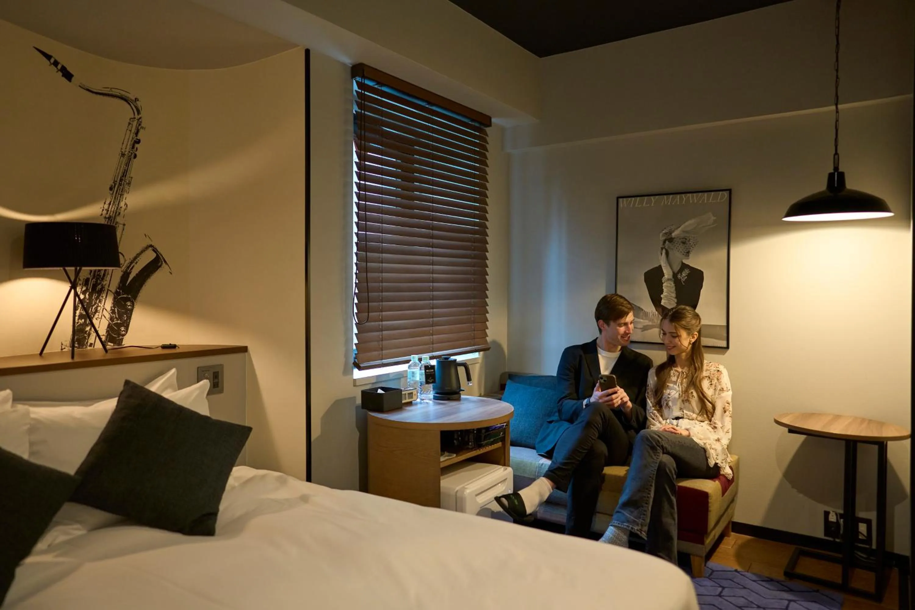 Bed in Hotel Resol Nagoya