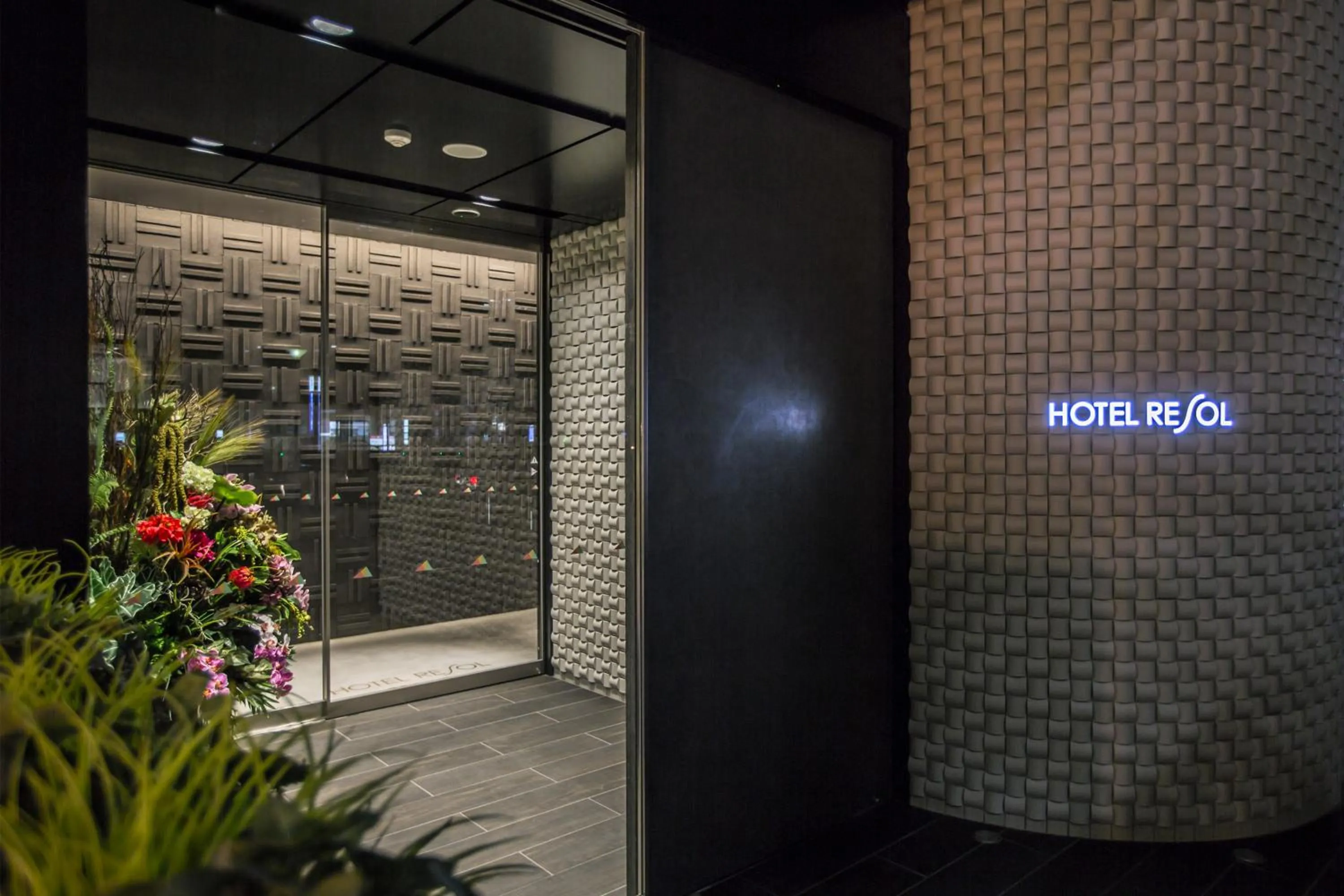 Decorative detail in Hotel Resol Nagoya