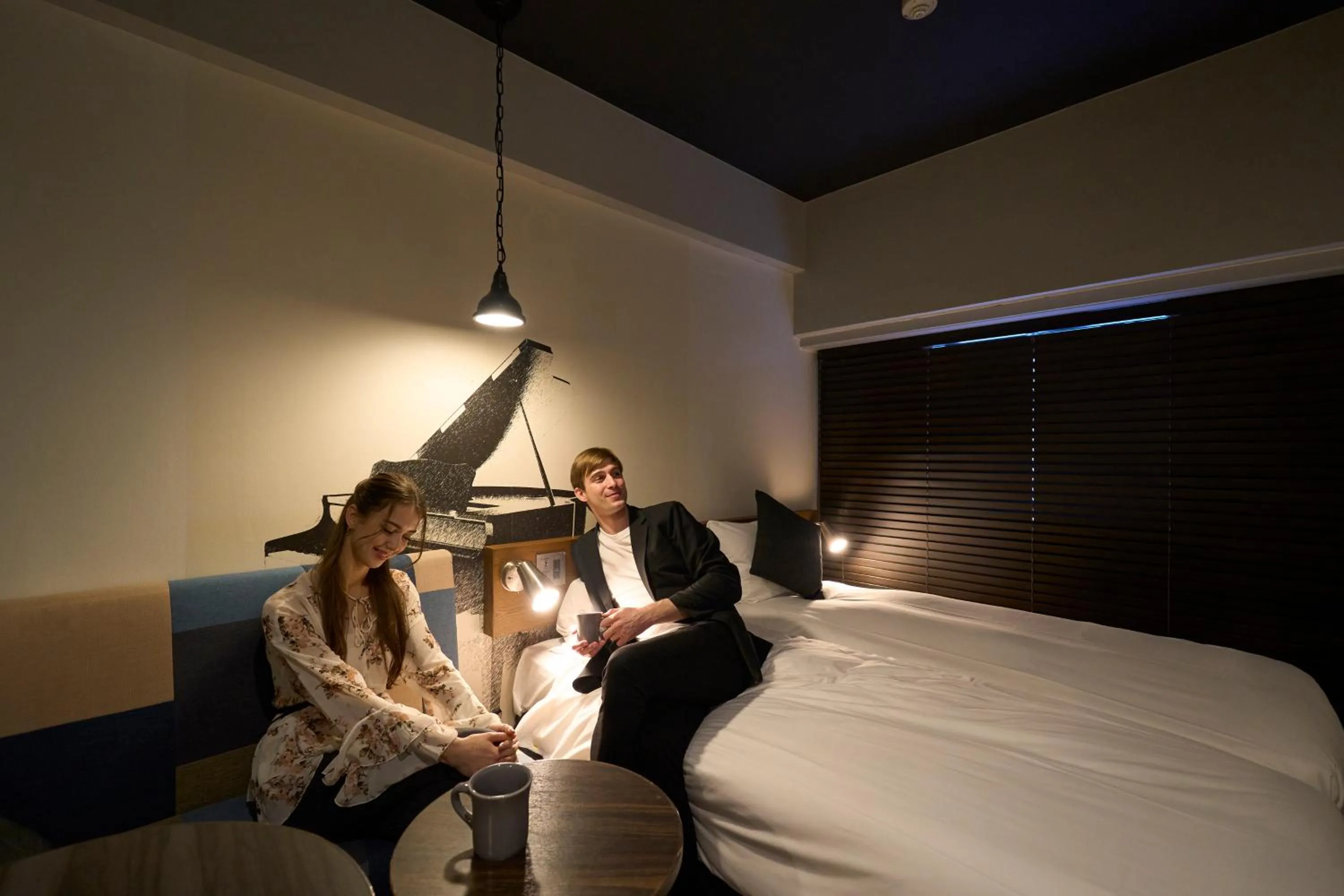 Bed in Hotel Resol Nagoya