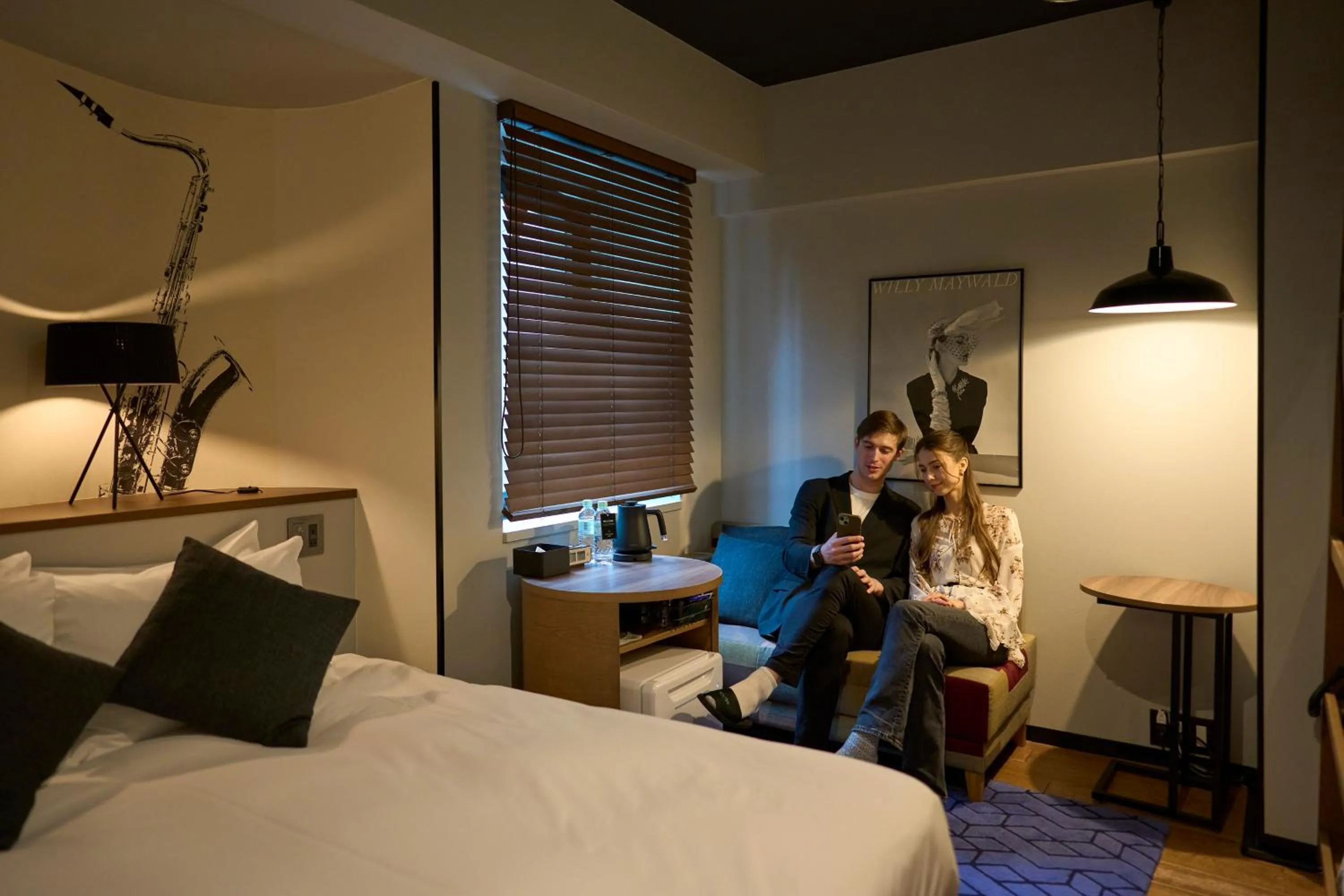 Bed in Hotel Resol Nagoya