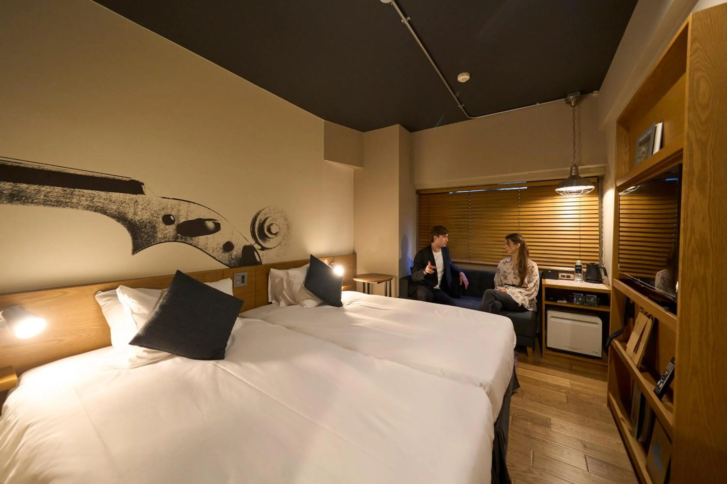 Bed in Hotel Resol Nagoya