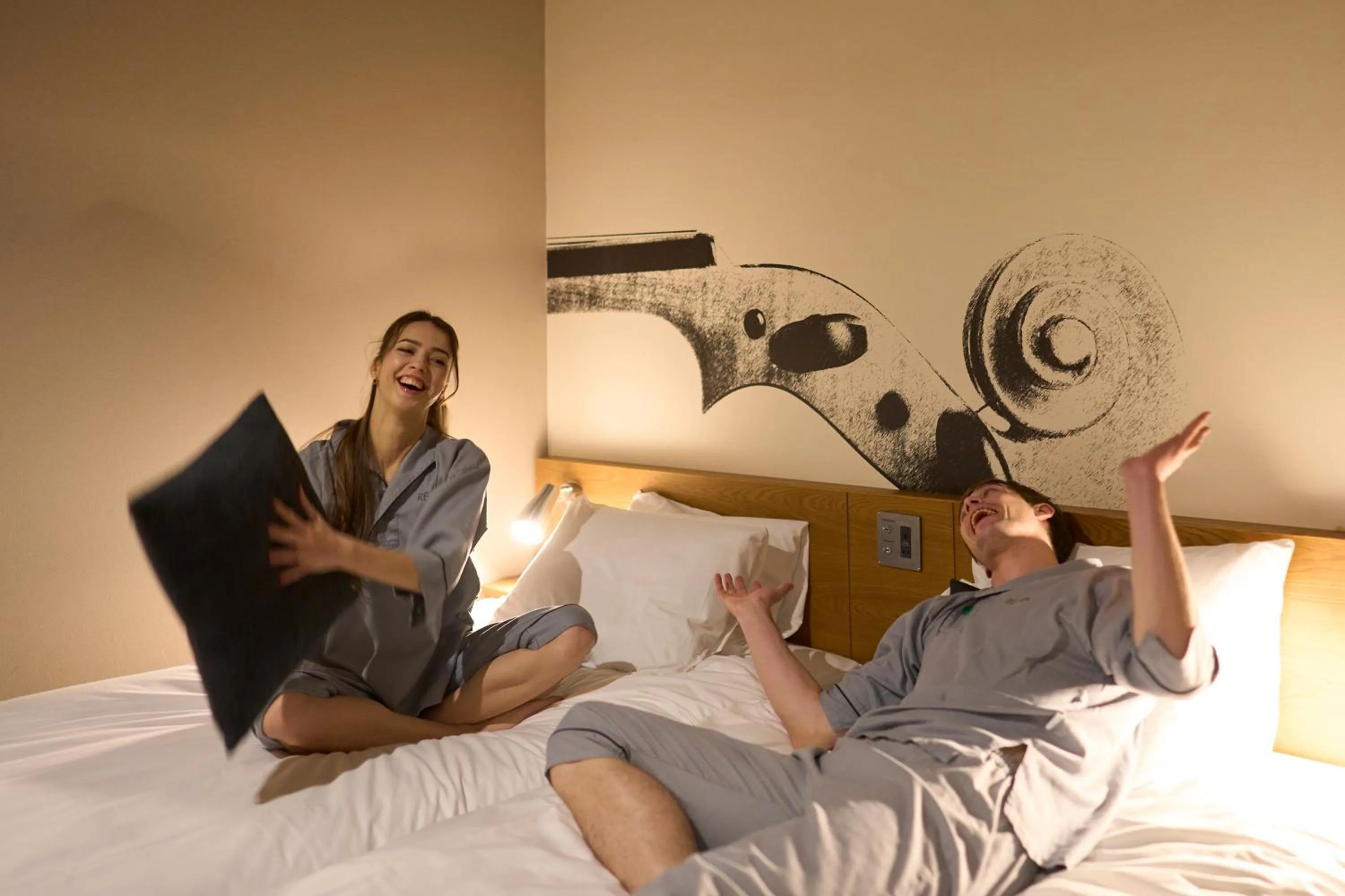 Bed in Hotel Resol Nagoya