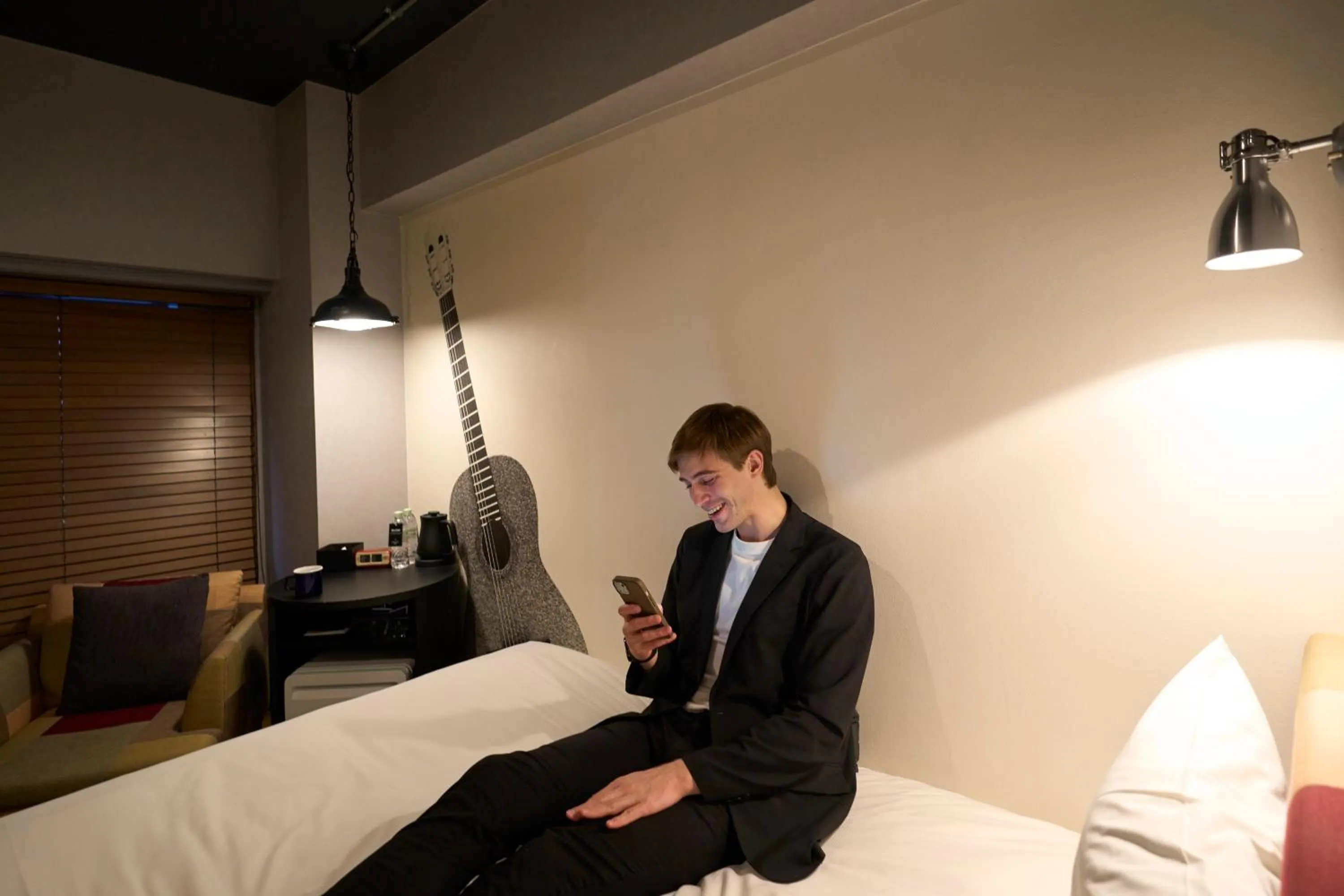 Bed in Hotel Resol Nagoya