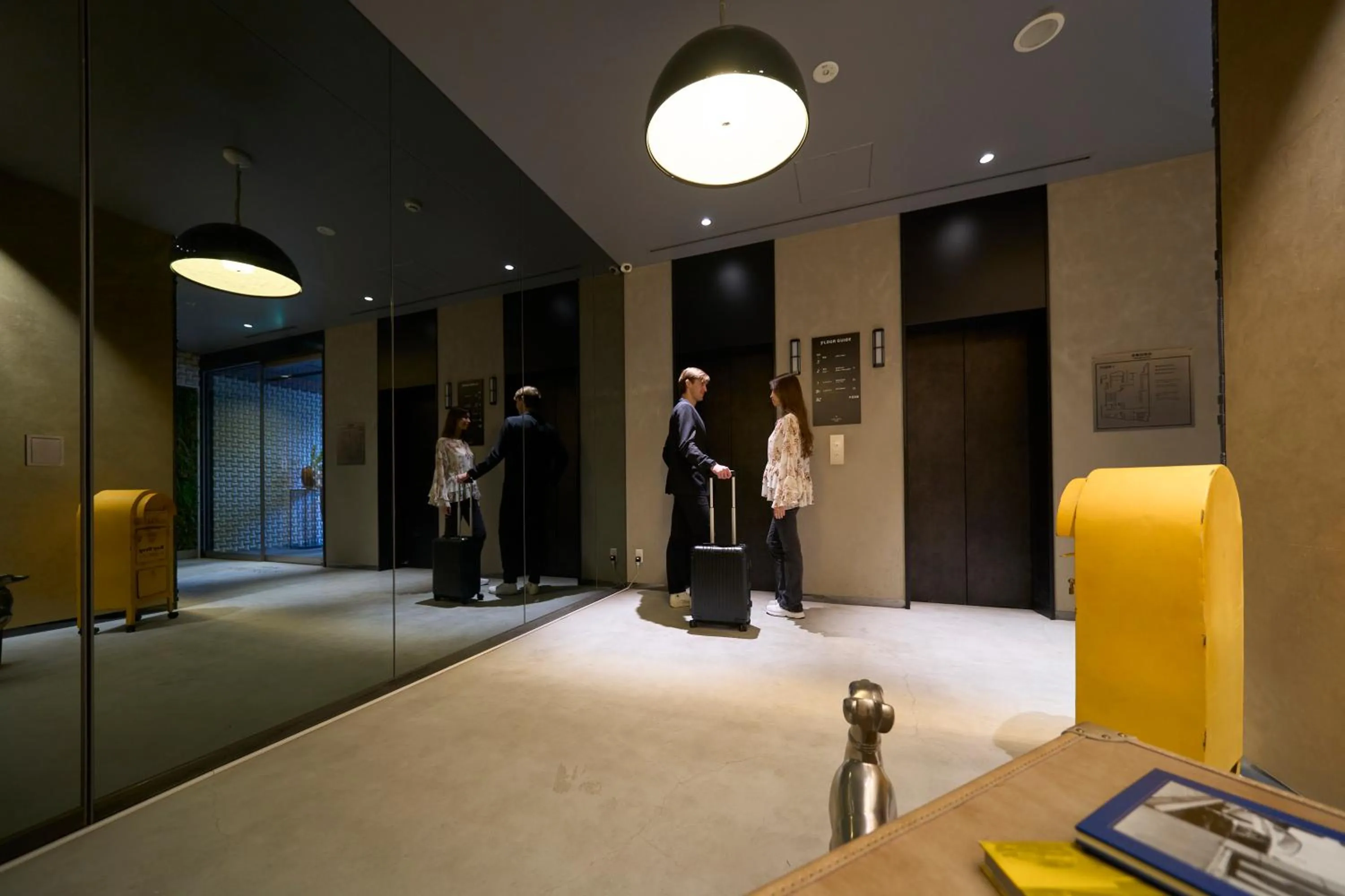 elevator in Hotel Resol Nagoya