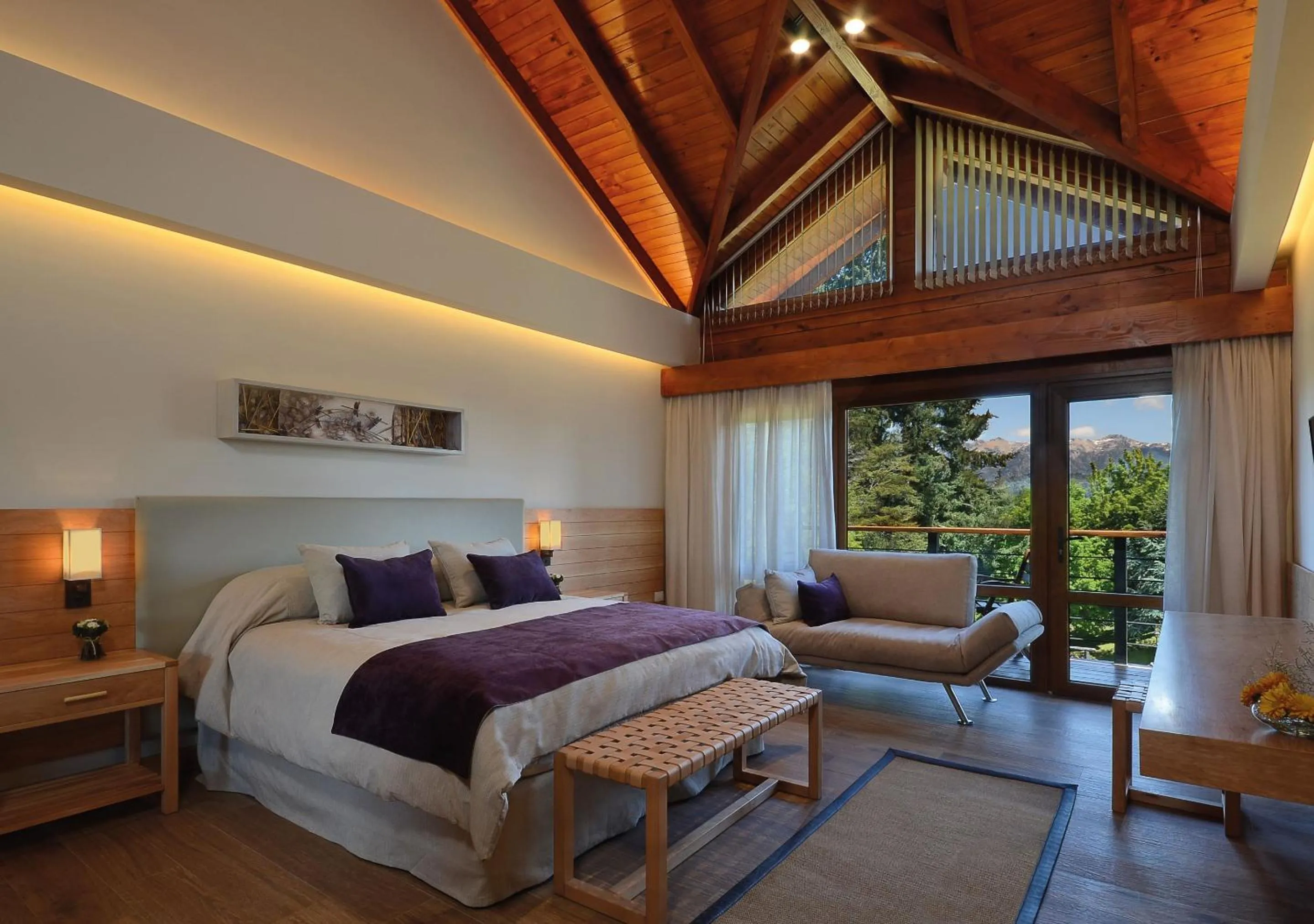 Bedroom, Bed in Huenú by DOT Boutique