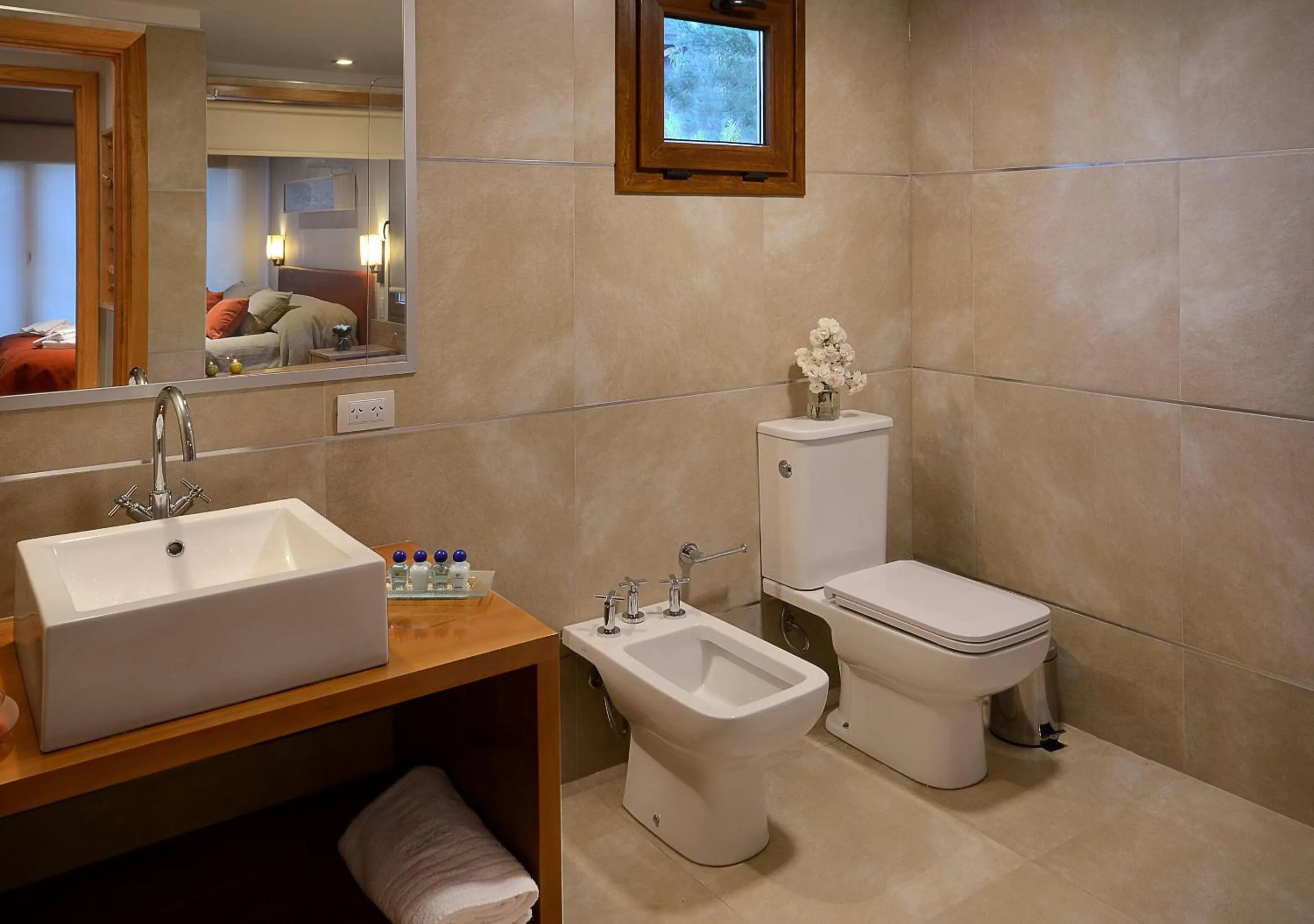 Bathroom in Huenú by DOT Boutique