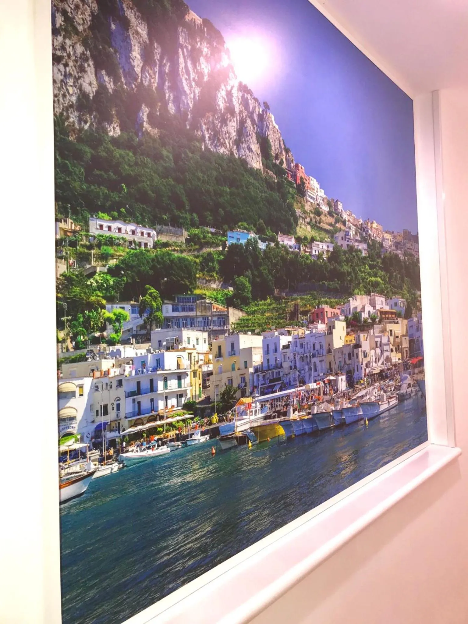 Decorative detail in B&B Fratelli Tommasini Salerno