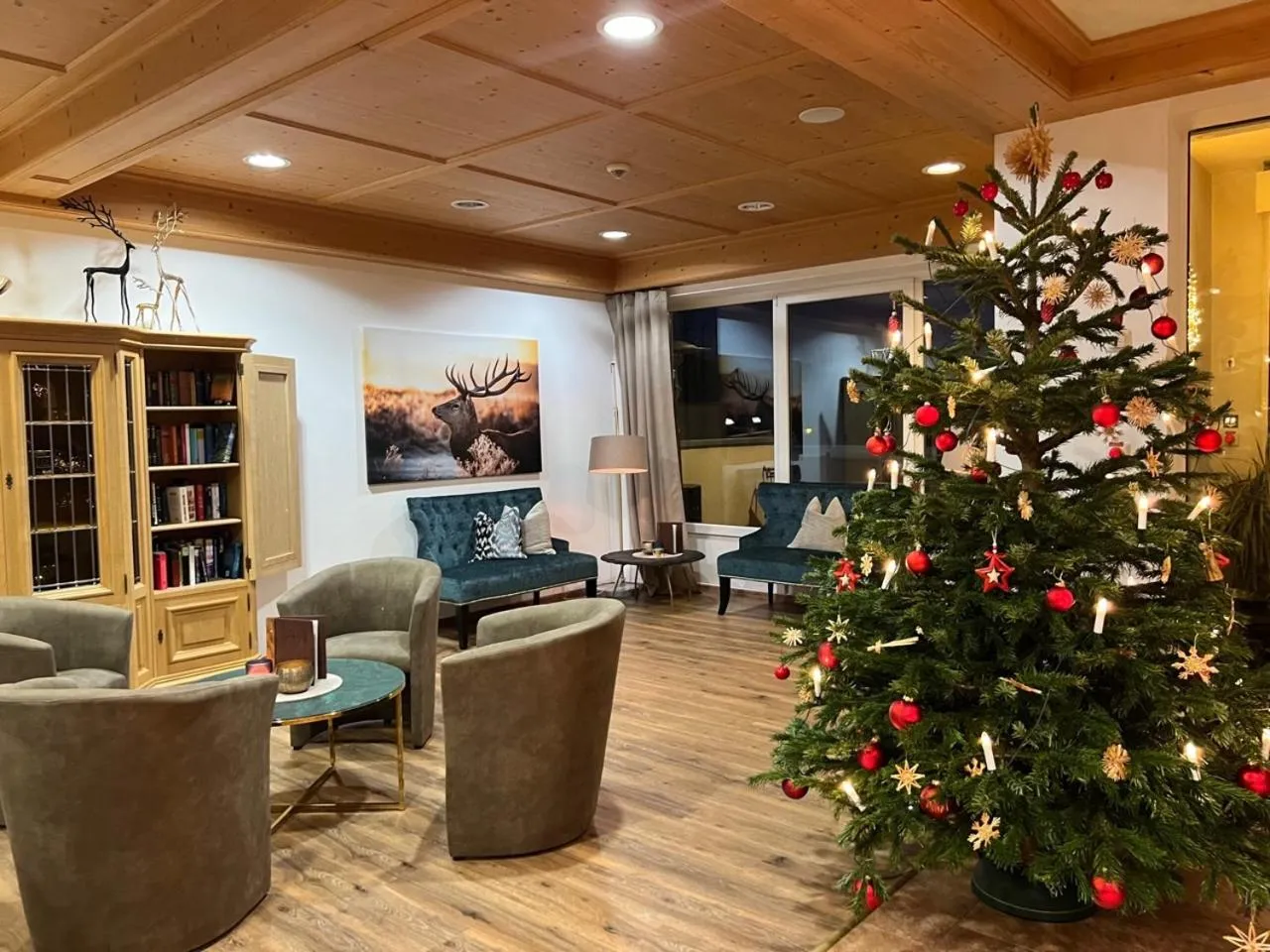 Seating area in Hotel Fischer am See