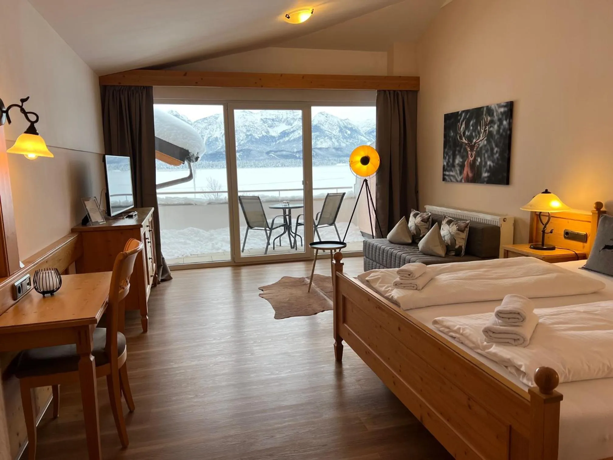 Bed in Hotel Fischer am See