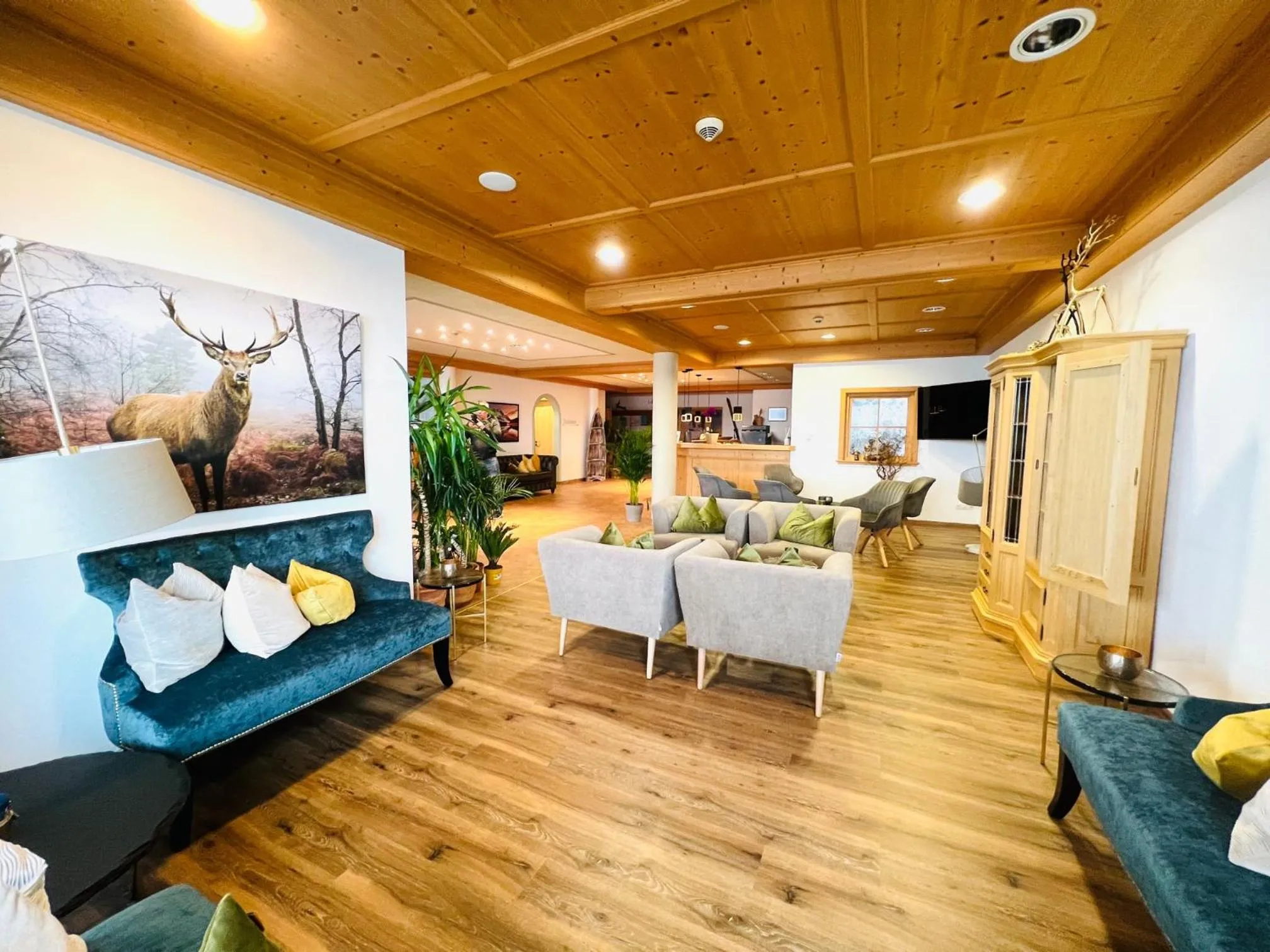 Seating area in Hotel Fischer am See