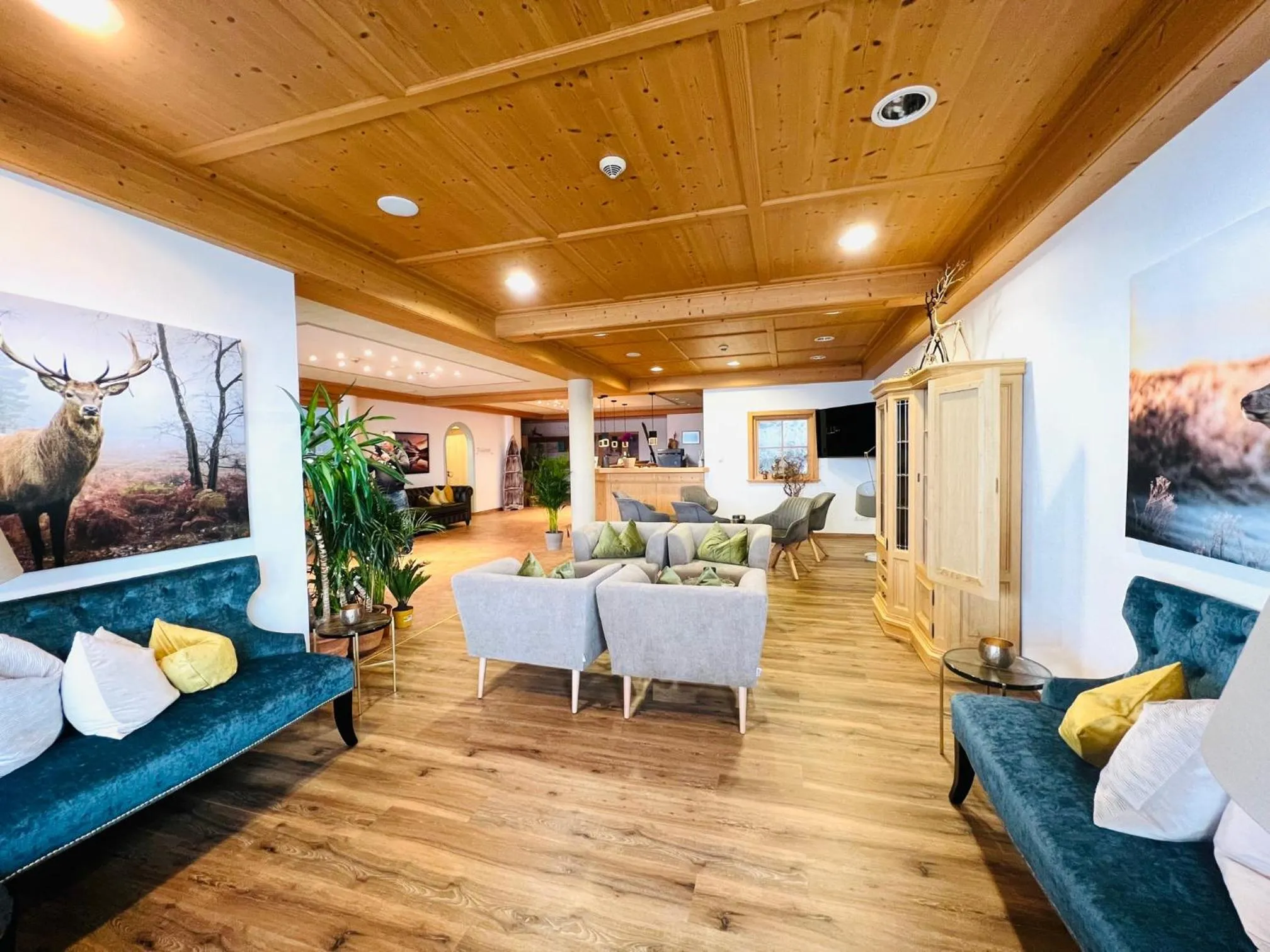 Seating area in Hotel Fischer am See