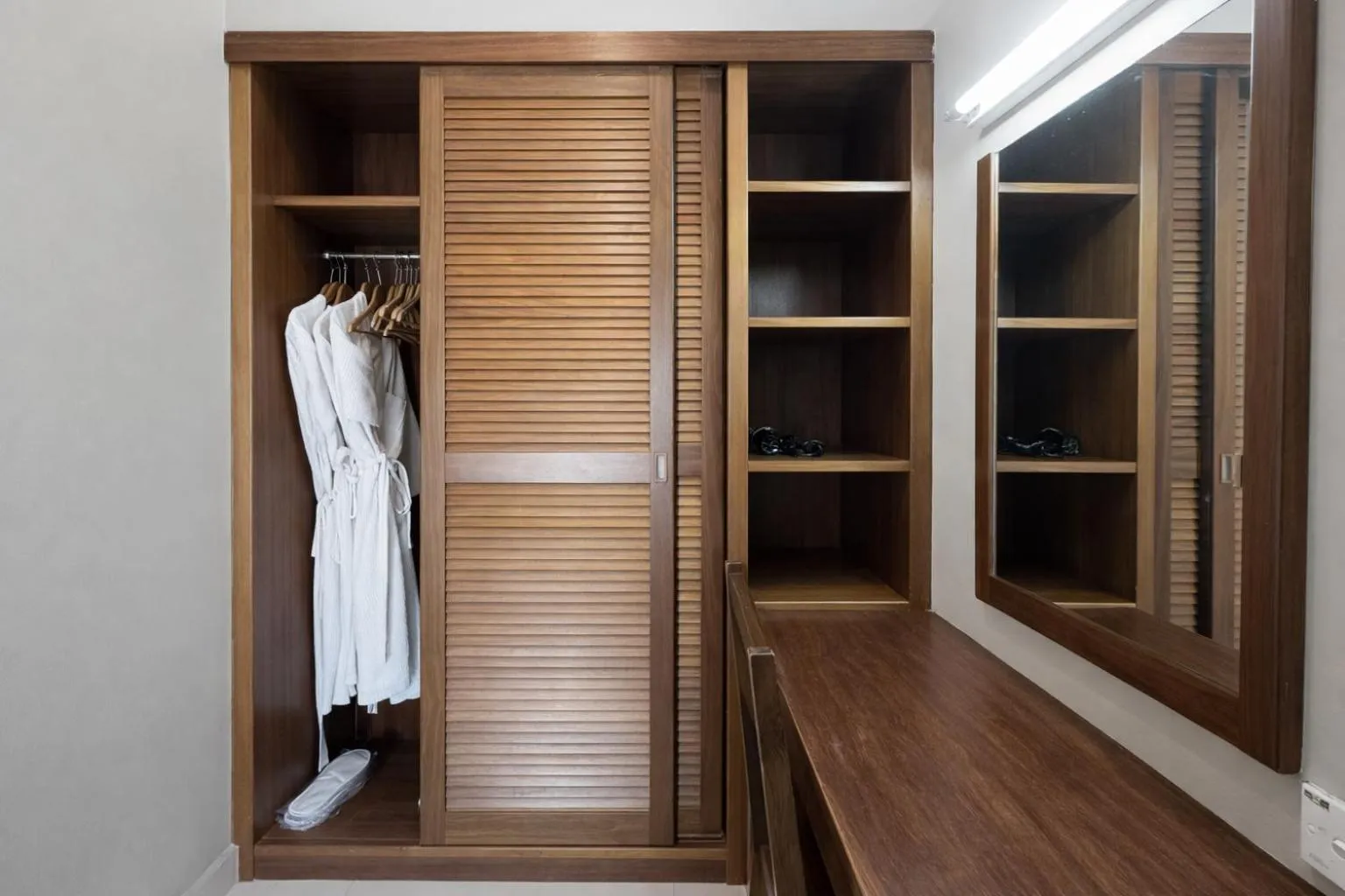 wardrobe in Frangipani Langkawi Resort