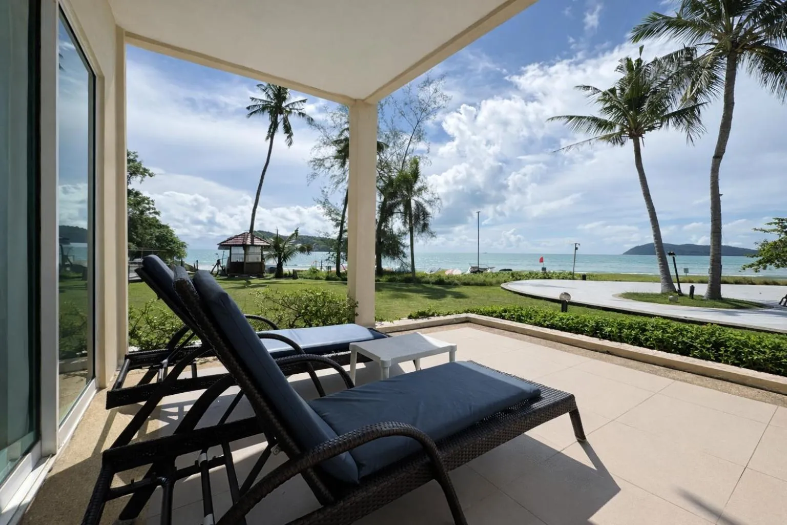 Patio in Frangipani Langkawi Resort