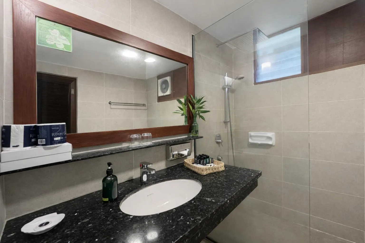 Shower in Frangipani Langkawi Resort