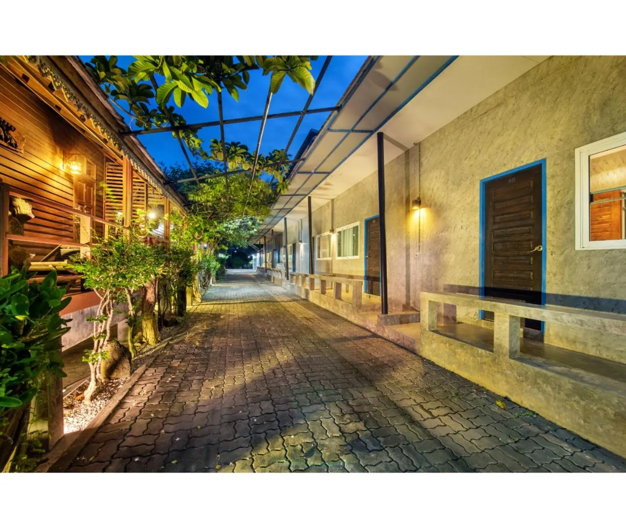 Facade/entrance in Mac Garden Resort