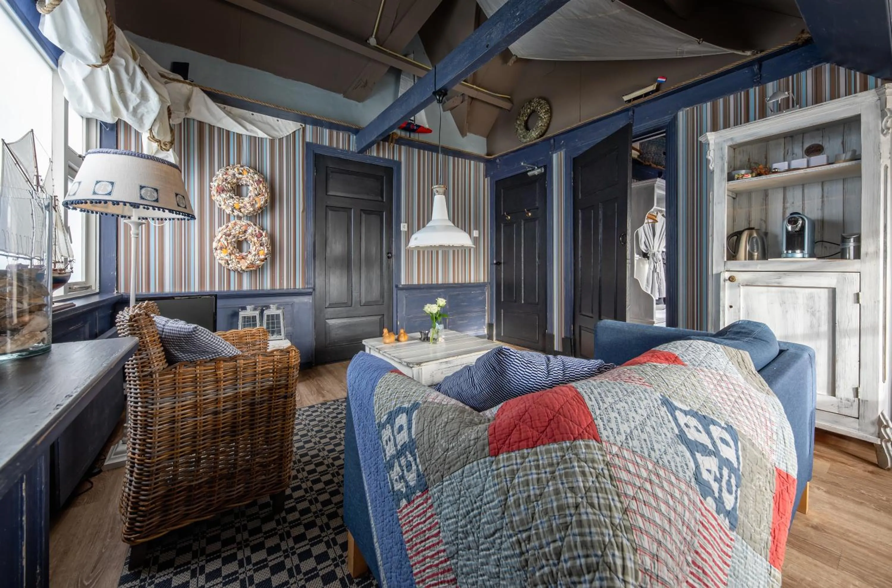 Living room in Smederij Texel