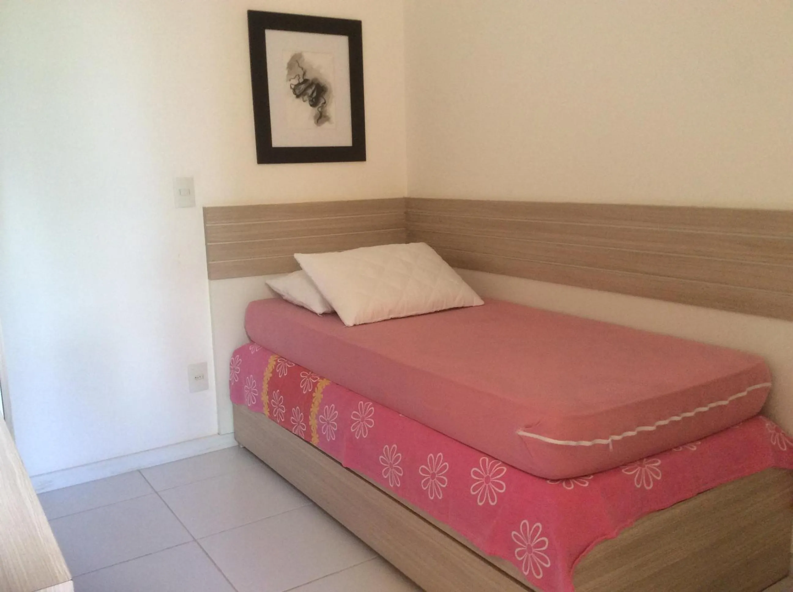 Bed in Condomínio Palm Beach