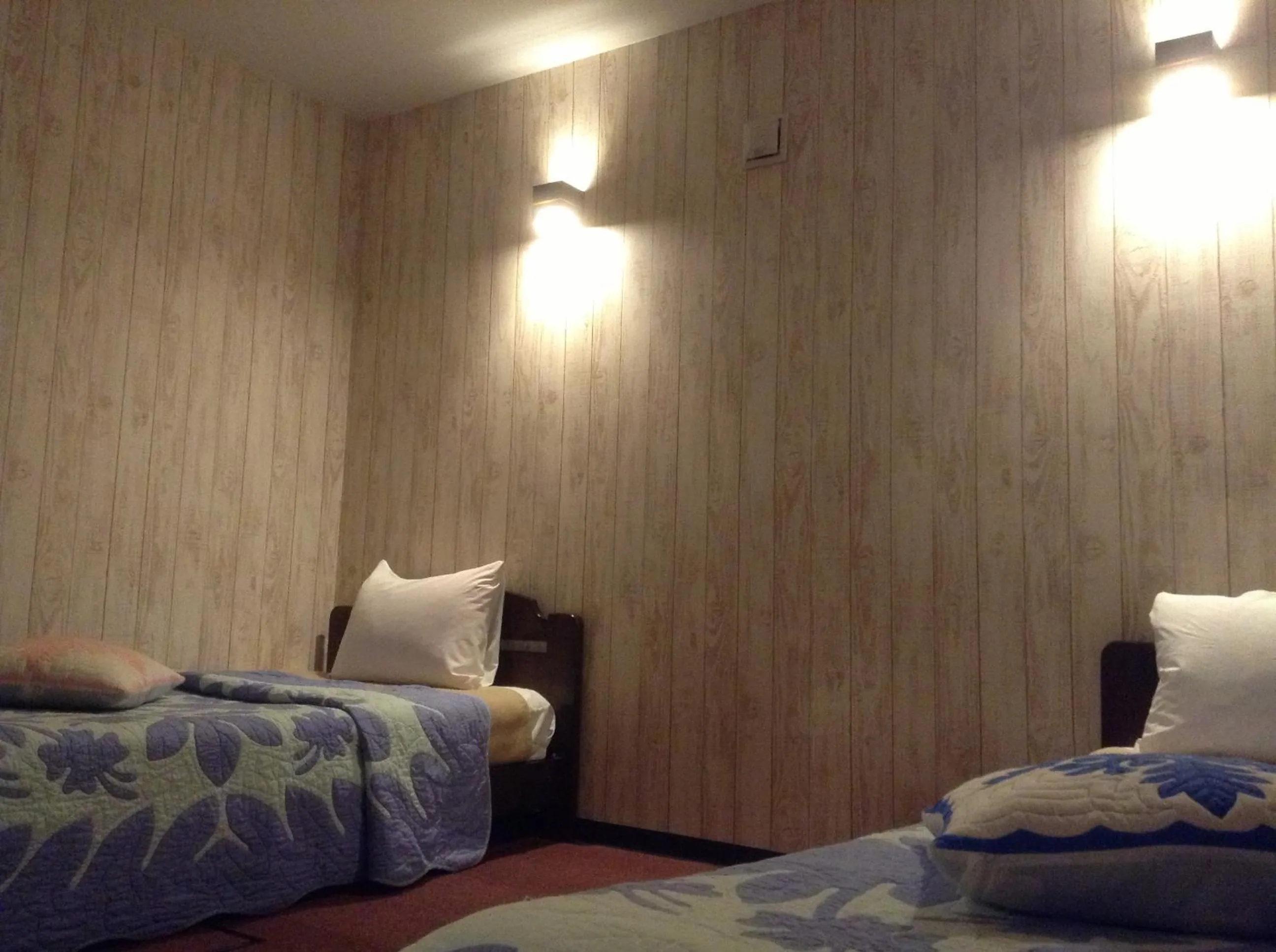 Bed in Pension Fryingpan