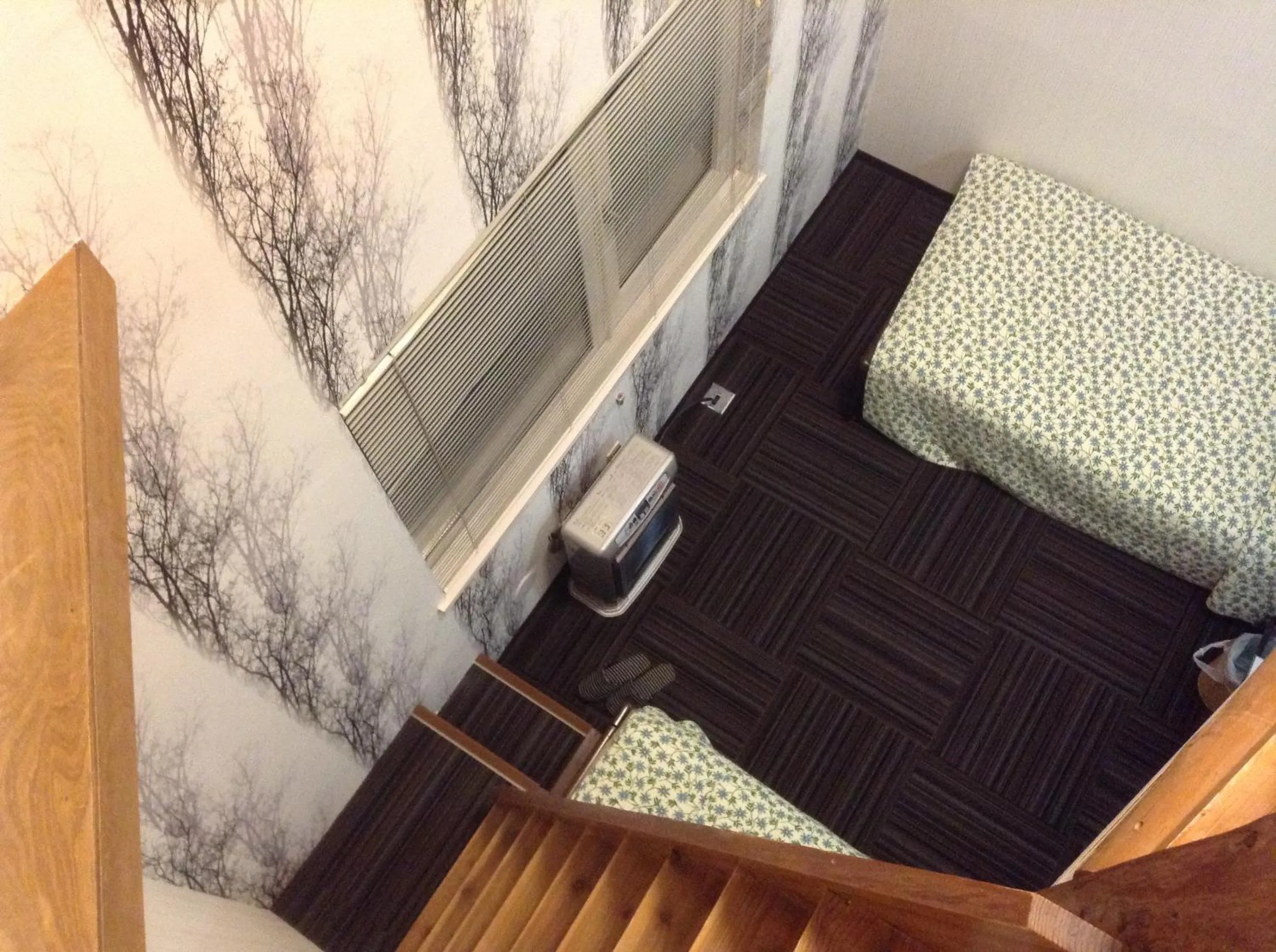 Bed in Pension Fryingpan