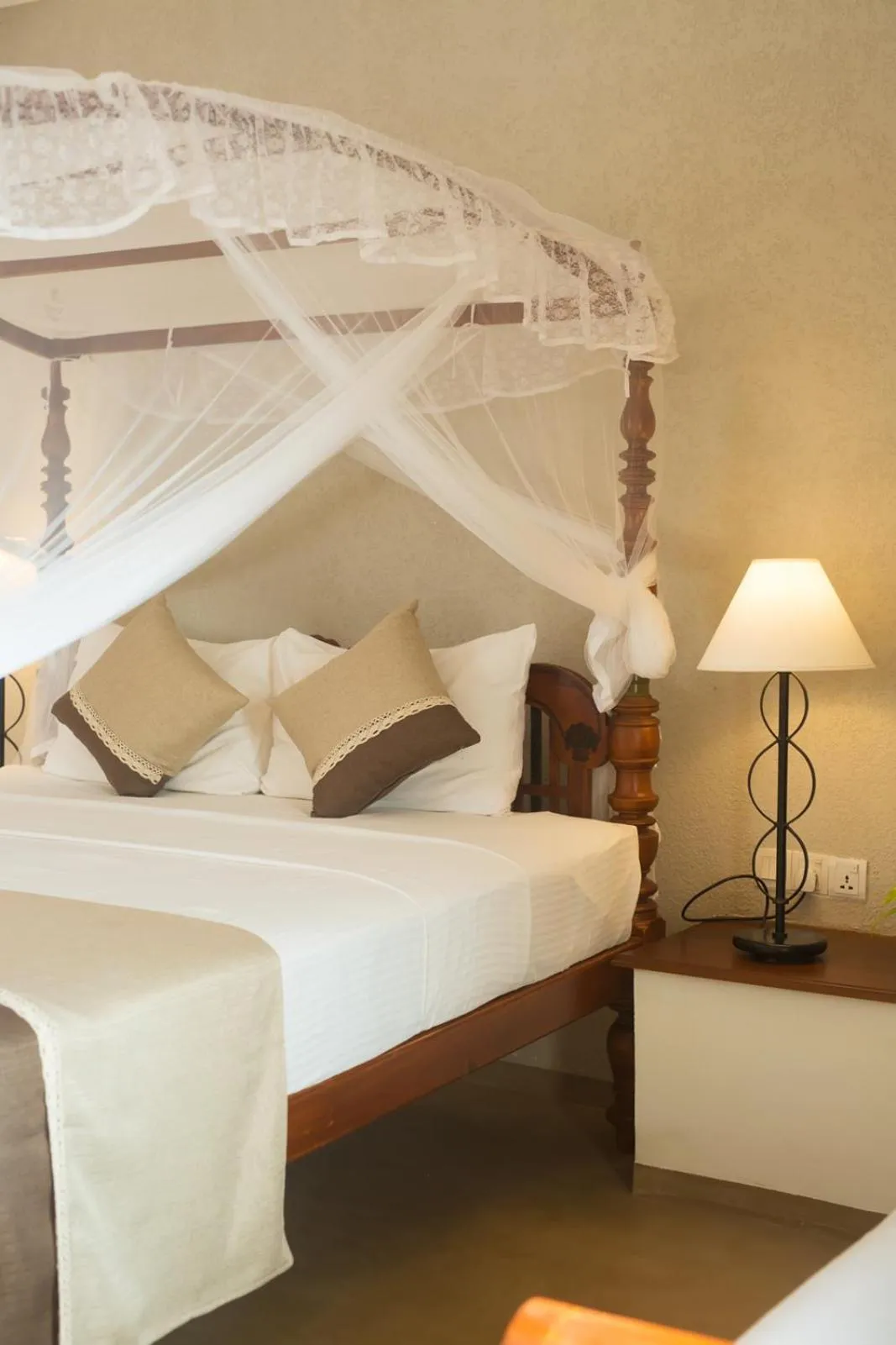 Bed in Dickwella Resort and Spa