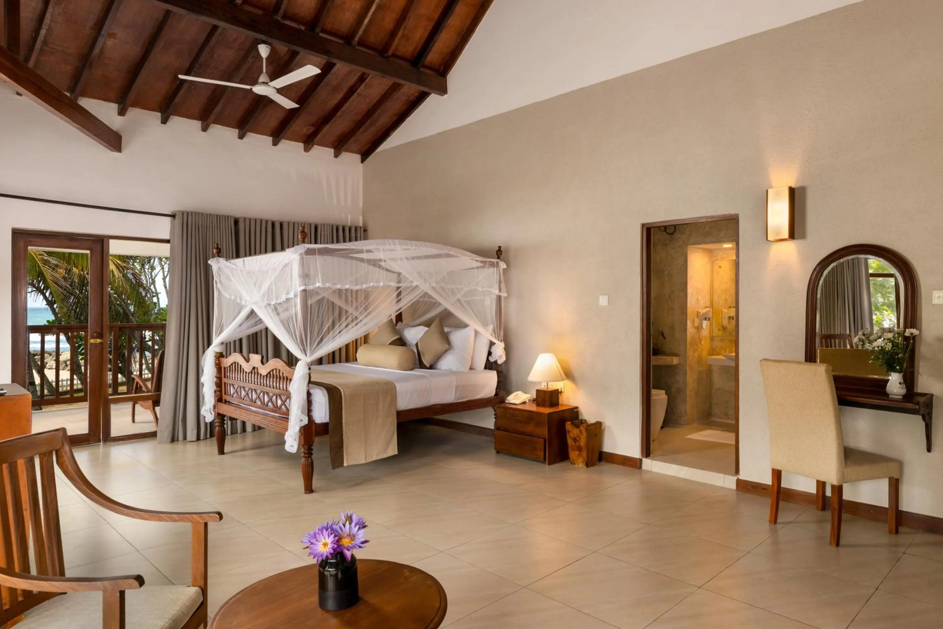 Bedroom, Bed in Dickwella Resort and Spa