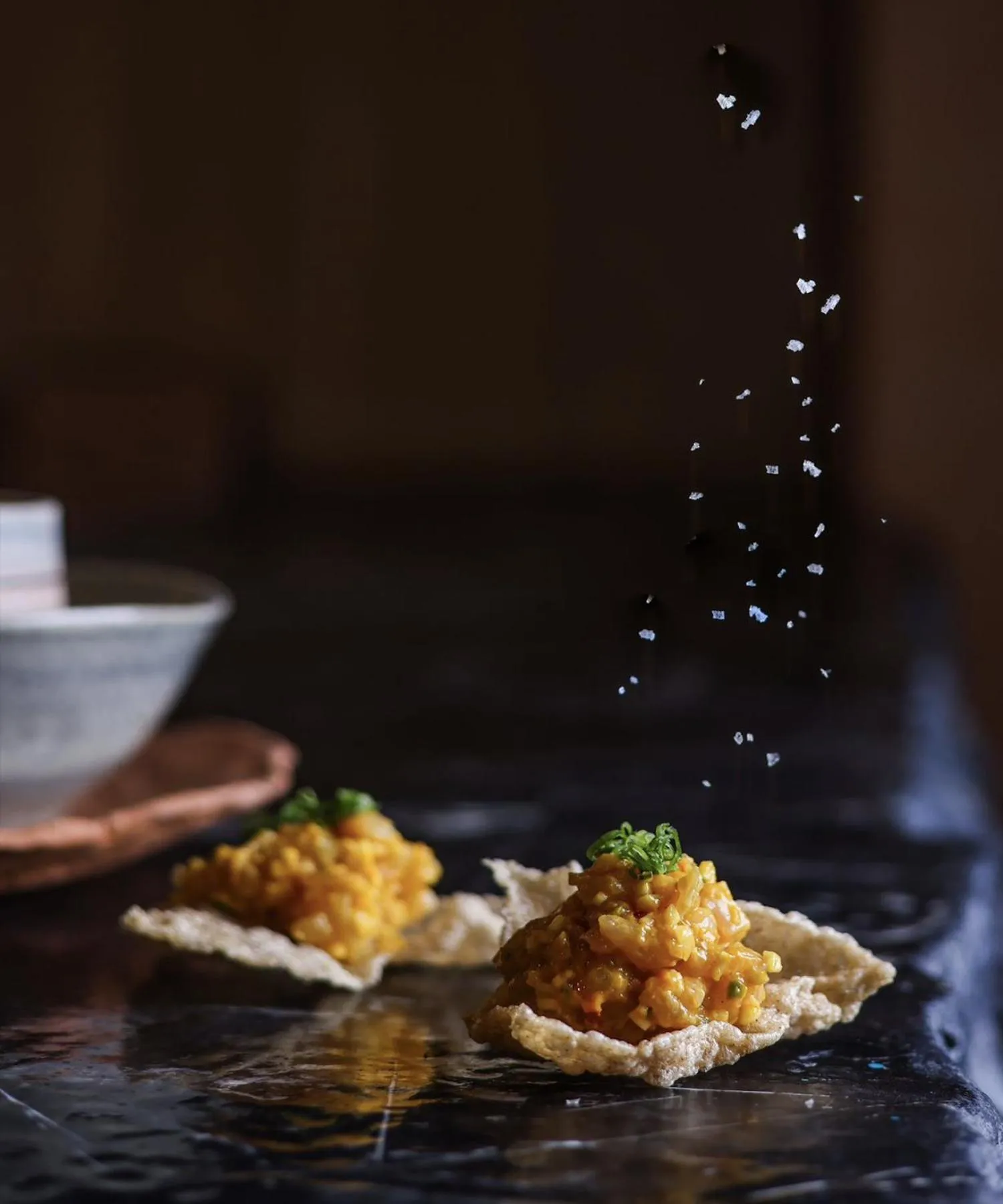 Food close-up in The Manor - New Delhi
